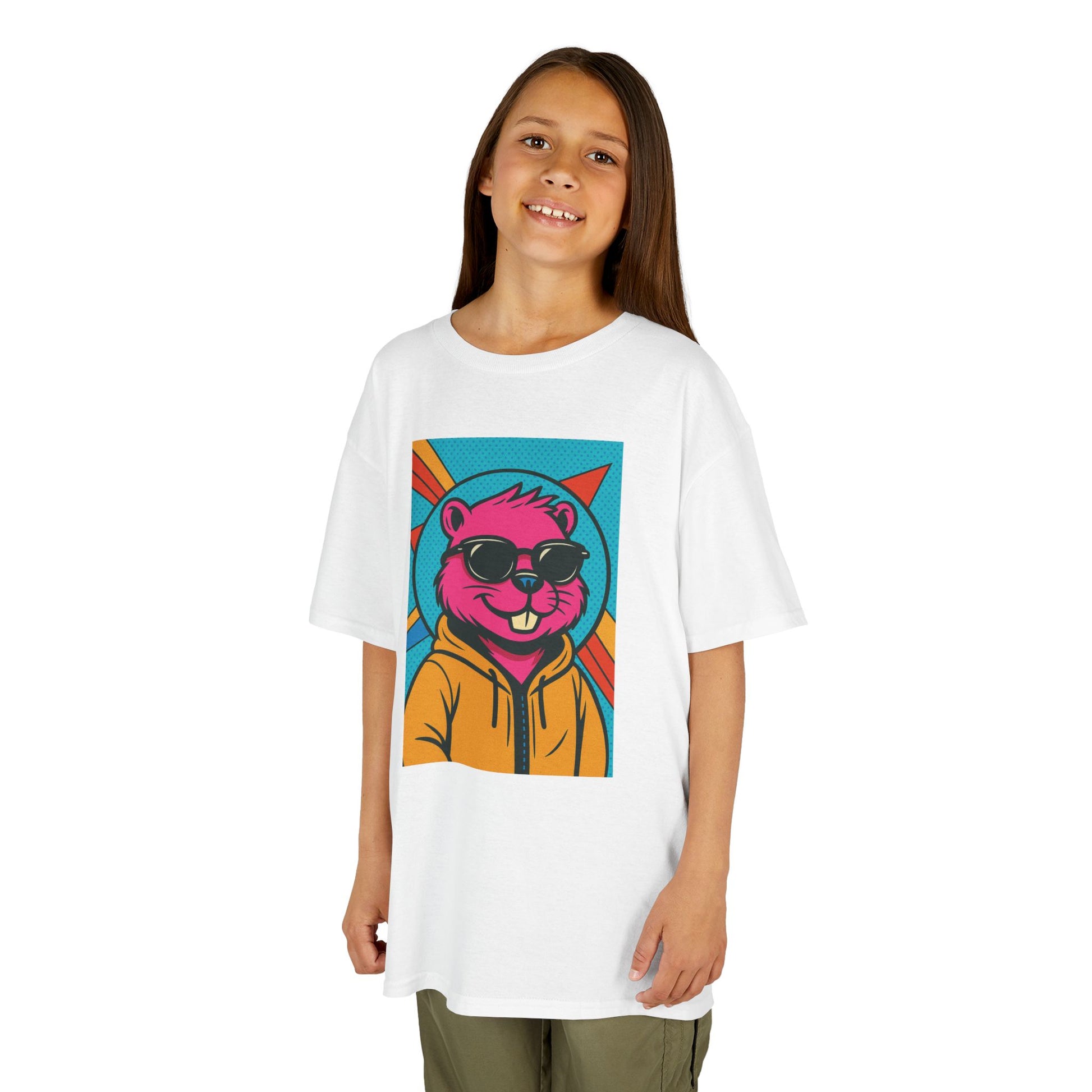 Cool Cartoon Animal Kids - Kids Tee