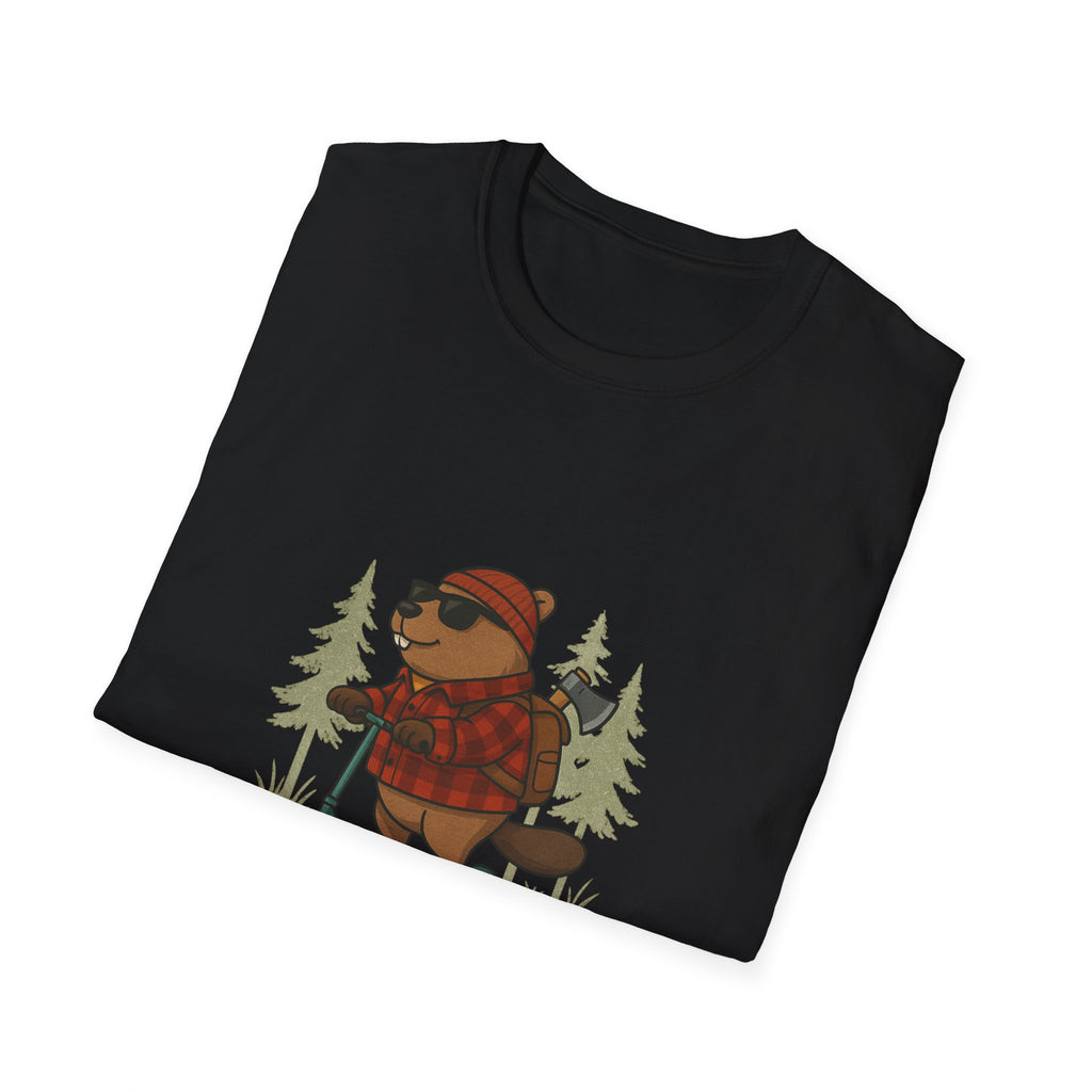 Lumberbeaver T-Shirt – Plaid, Paws & Poutine Power