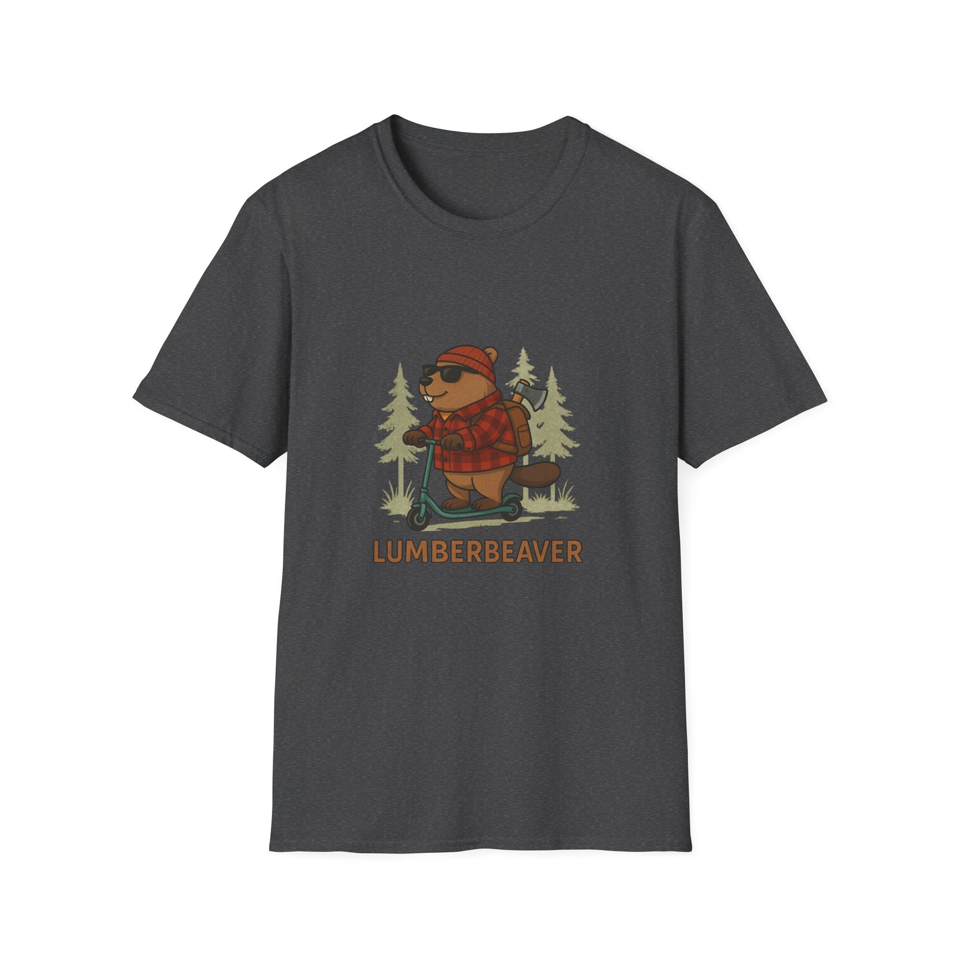 Lumberbeaver T-Shirt – Plaid, Paws & Poutine Power