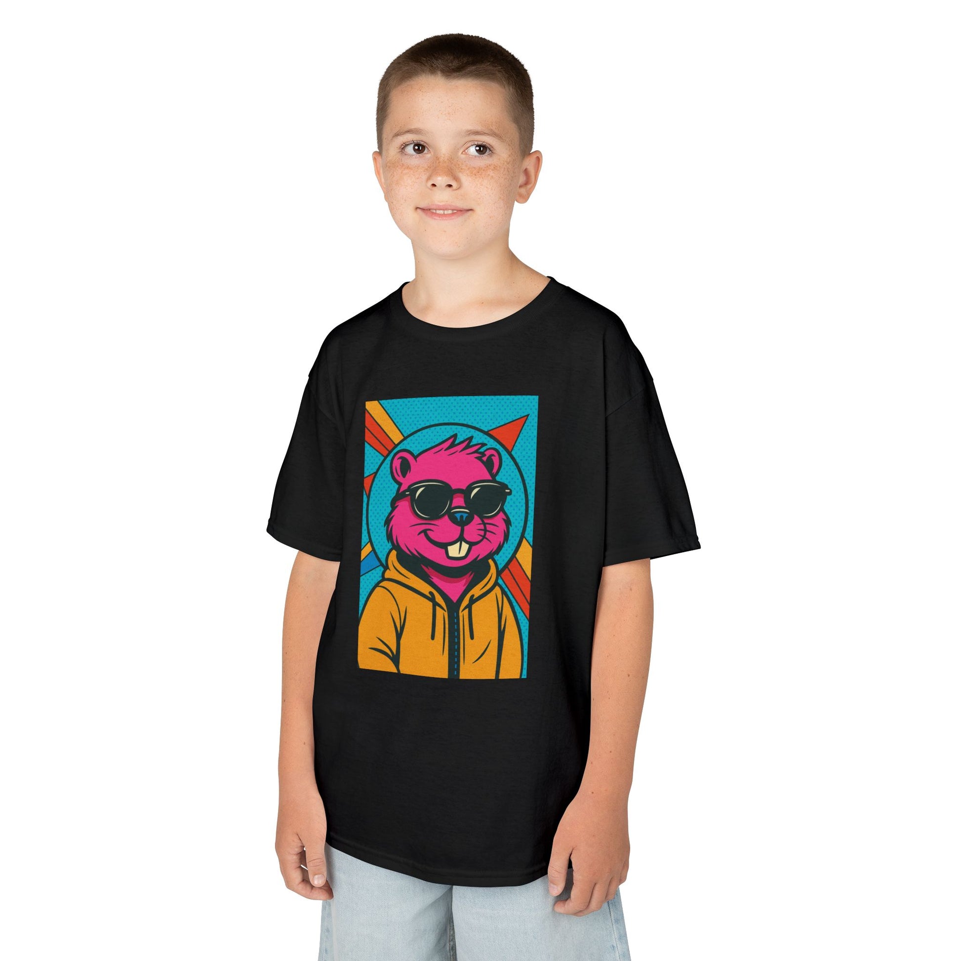 Cool Cartoon Animal Kids - Kids Tee