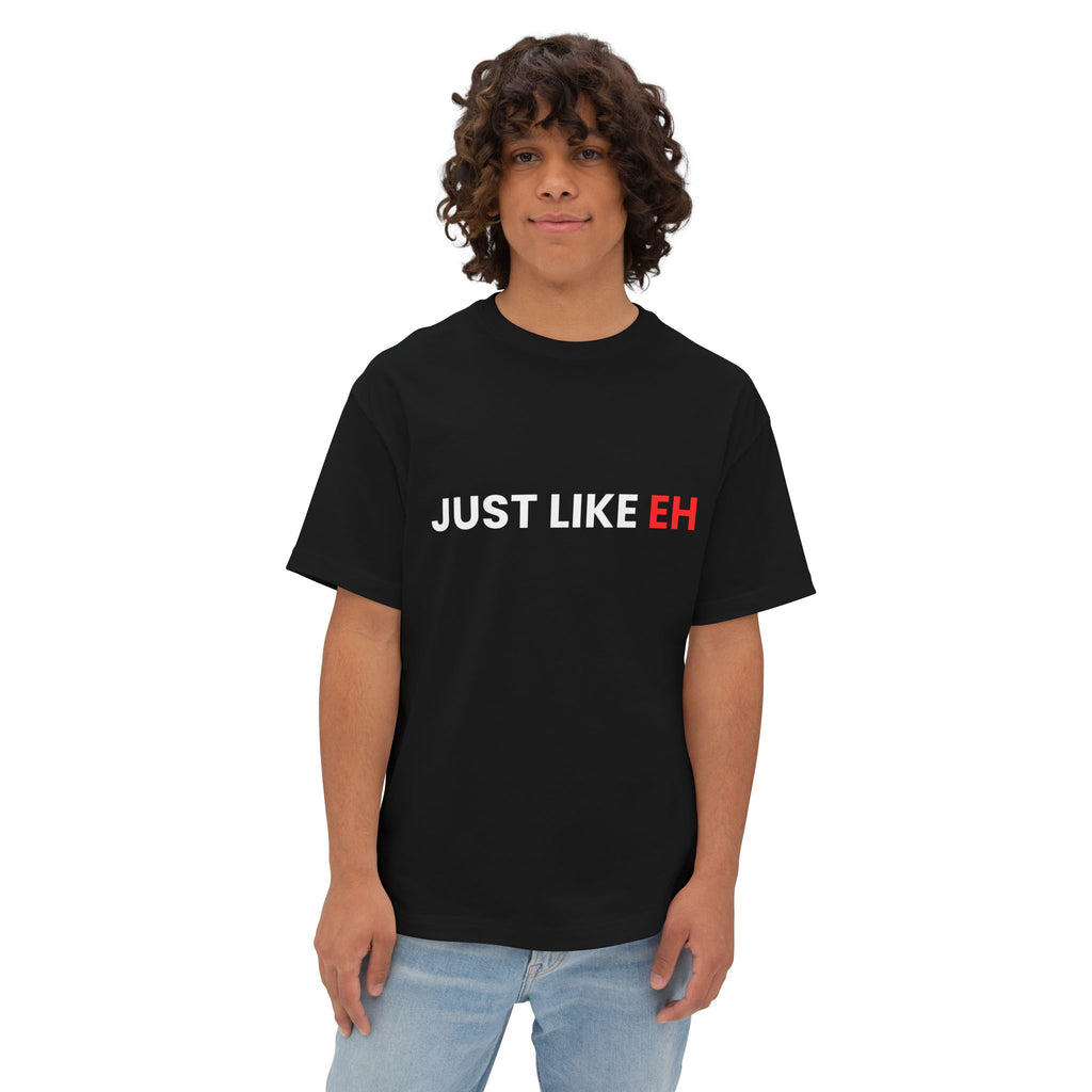 Minimalist Canadian Tee – JUST LIKE EH Oversize Edition