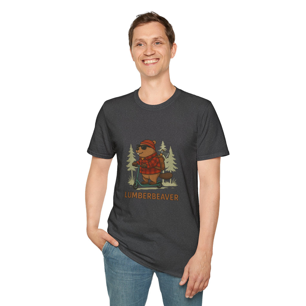 Lumberbeaver T-Shirt – Plaid, Paws & Poutine Power