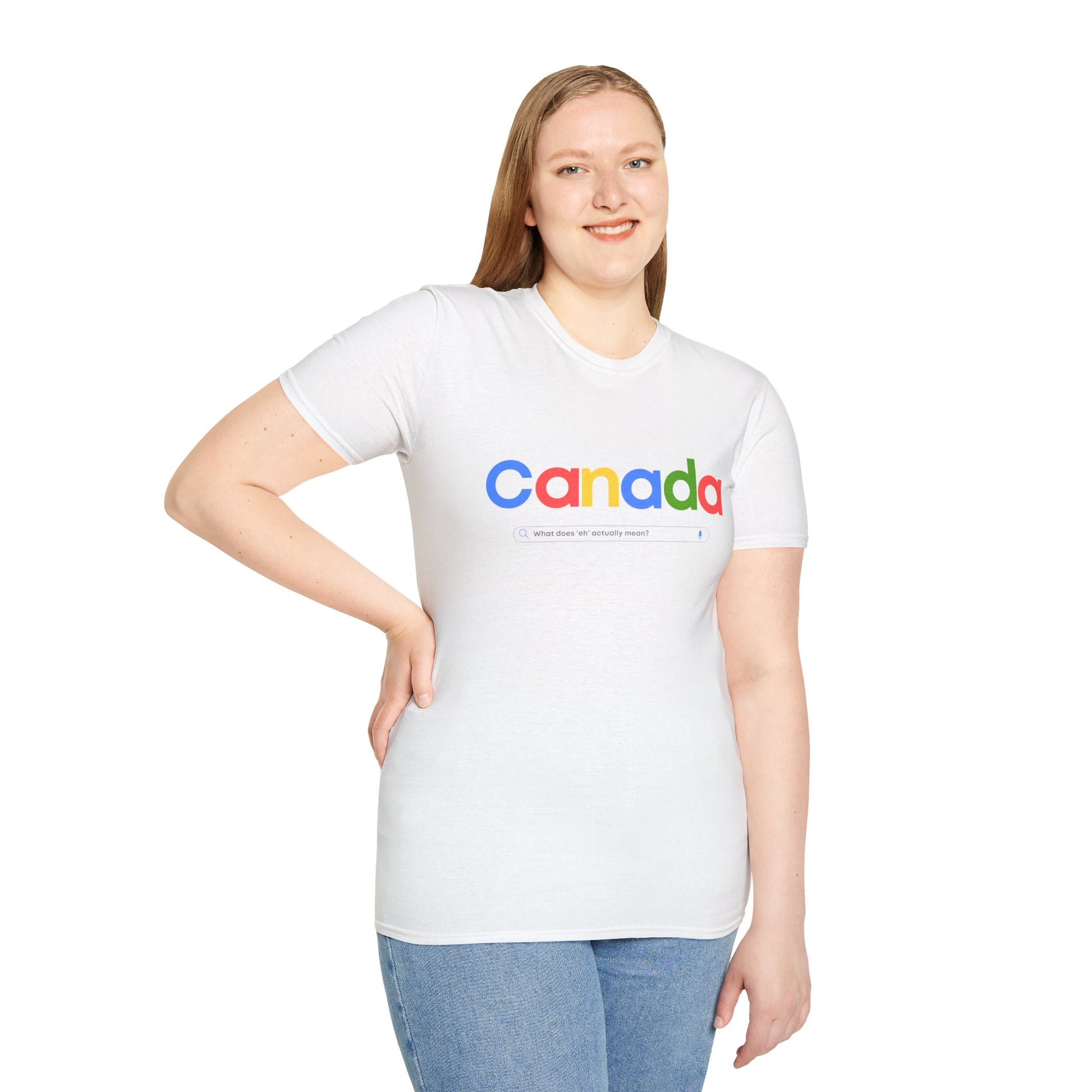 What Does ‘Eh’ Mean?” Tee – Canada Edition