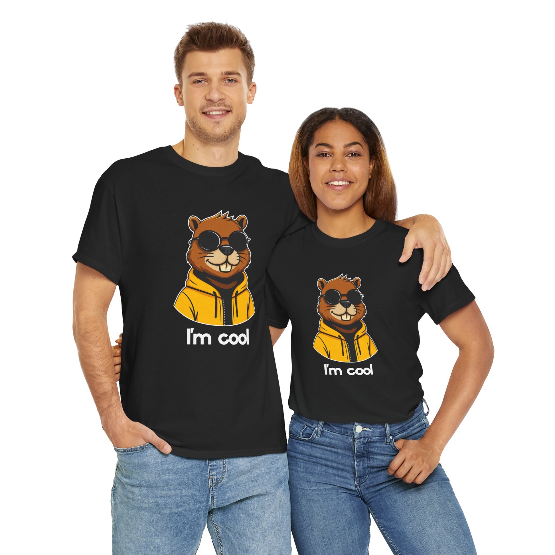 I’m Cool T-Shirt – Ehvin Beaver Tee