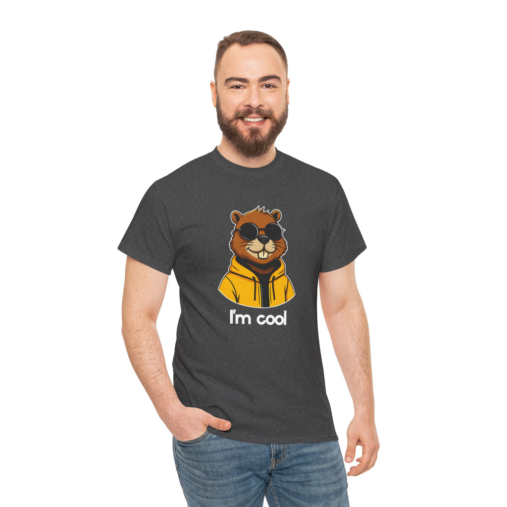 I’m Cool T-Shirt – Ehvin Beaver Tee