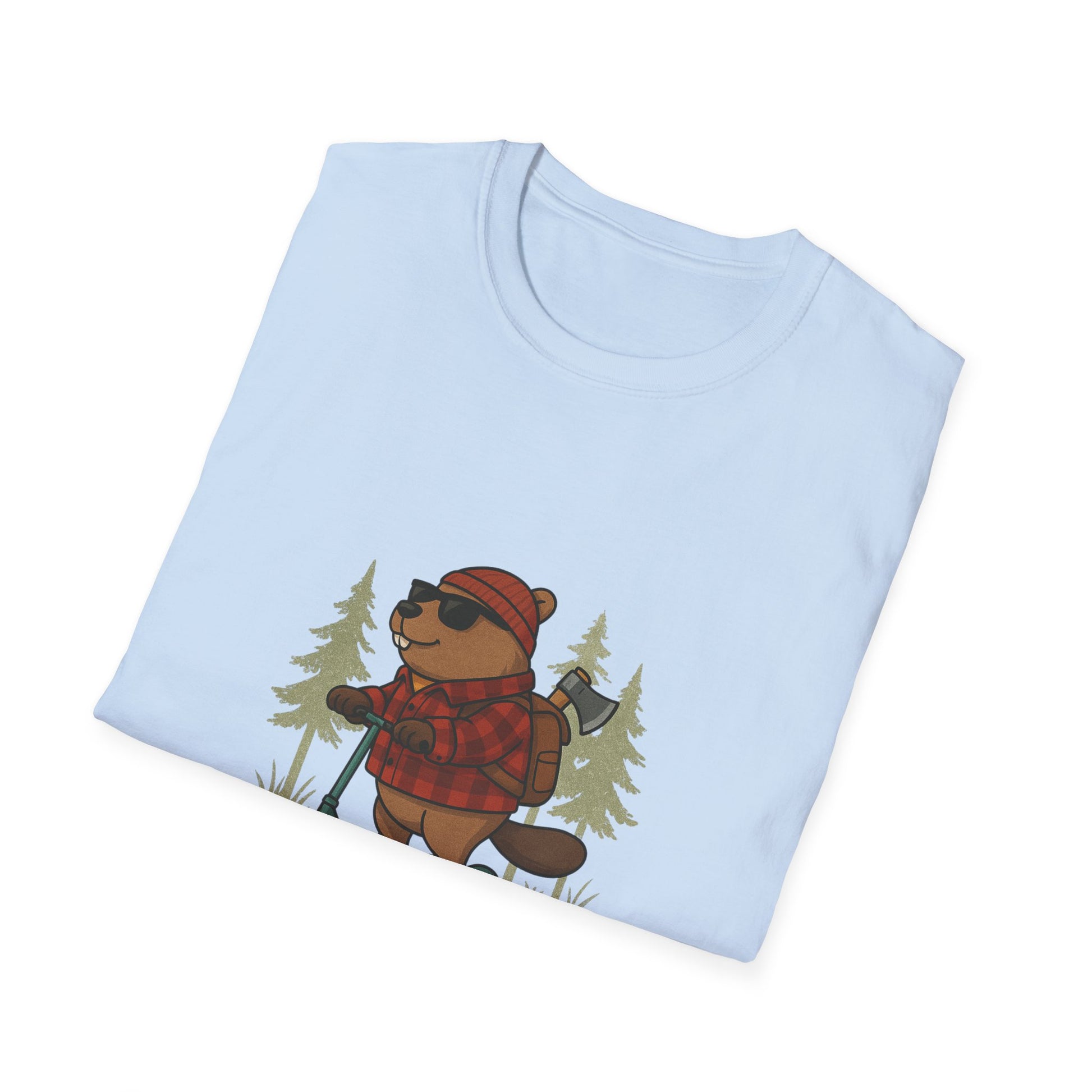 Lumberbeaver T-Shirt – Plaid, Paws & Poutine Power