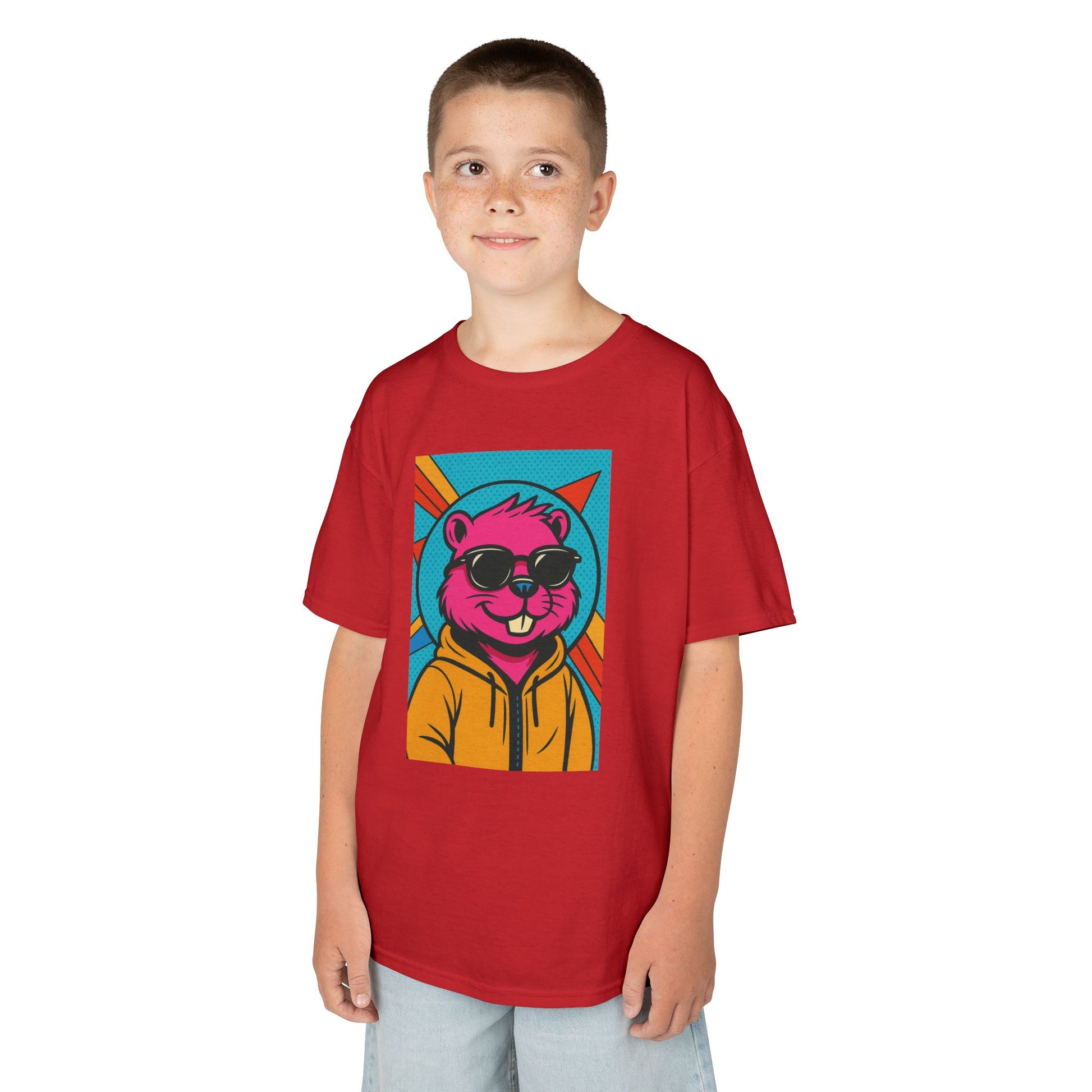 Cool Cartoon Animal Kids - Kids Tee