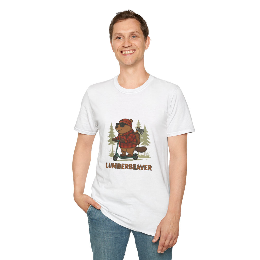 Lumberbeaver T-Shirt – Plaid, Paws & Poutine Power