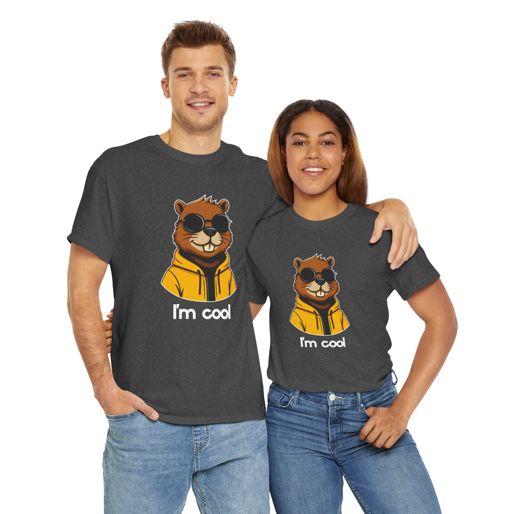 I’m Cool T-Shirt – Ehvin Beaver Tee