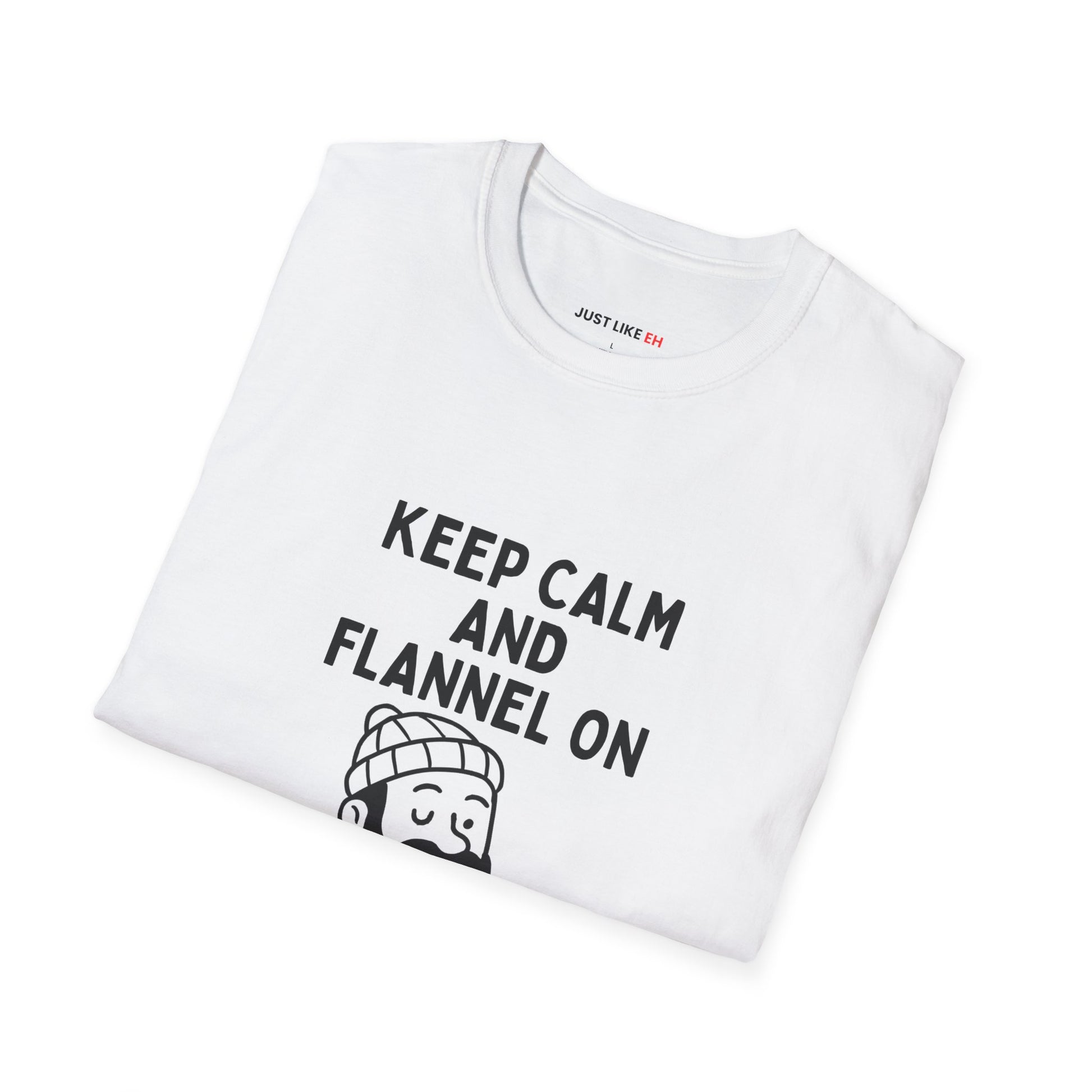 Flannel On - Unisex Softstyle T-Shirt