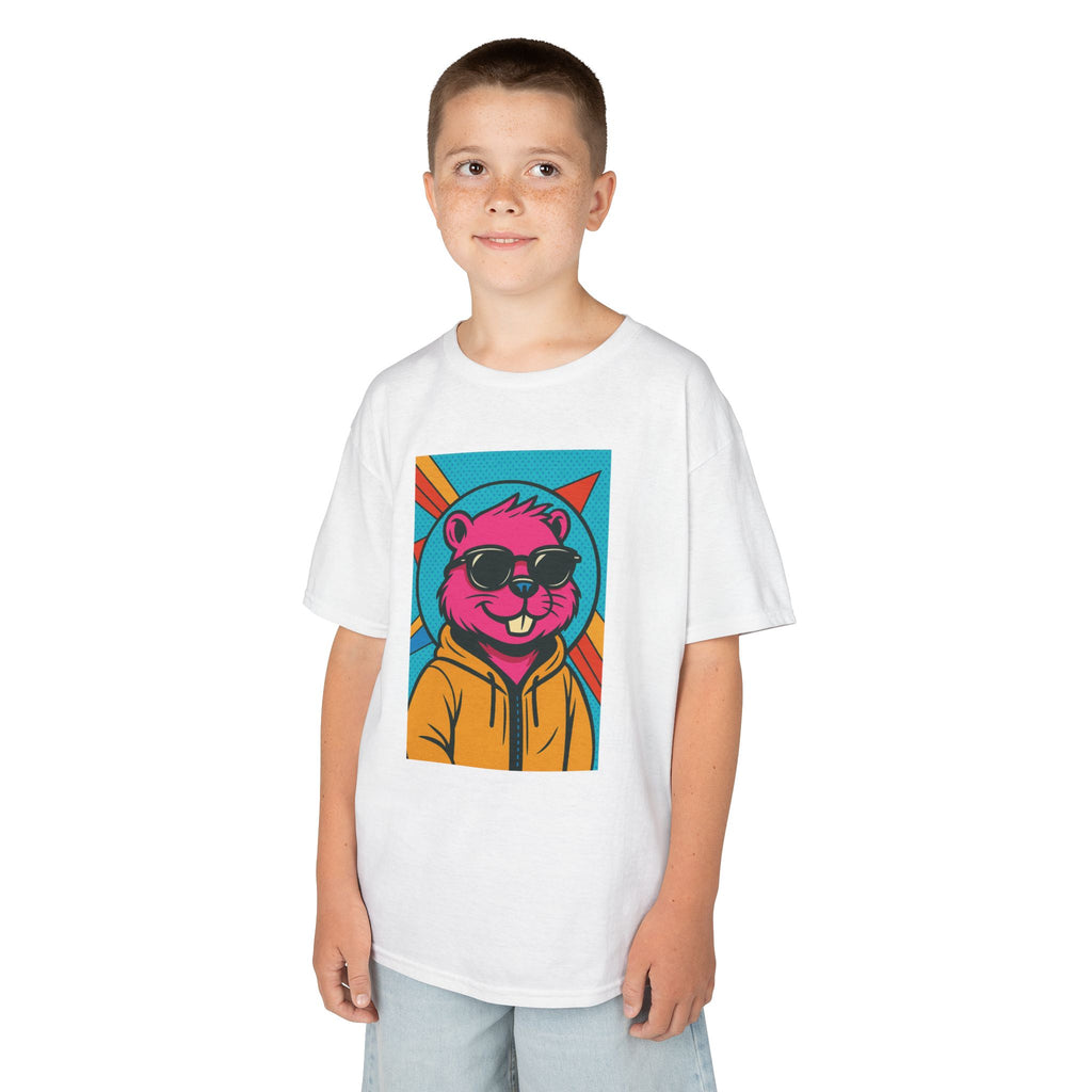 Cool Cartoon Animal Kids - Kids Tee