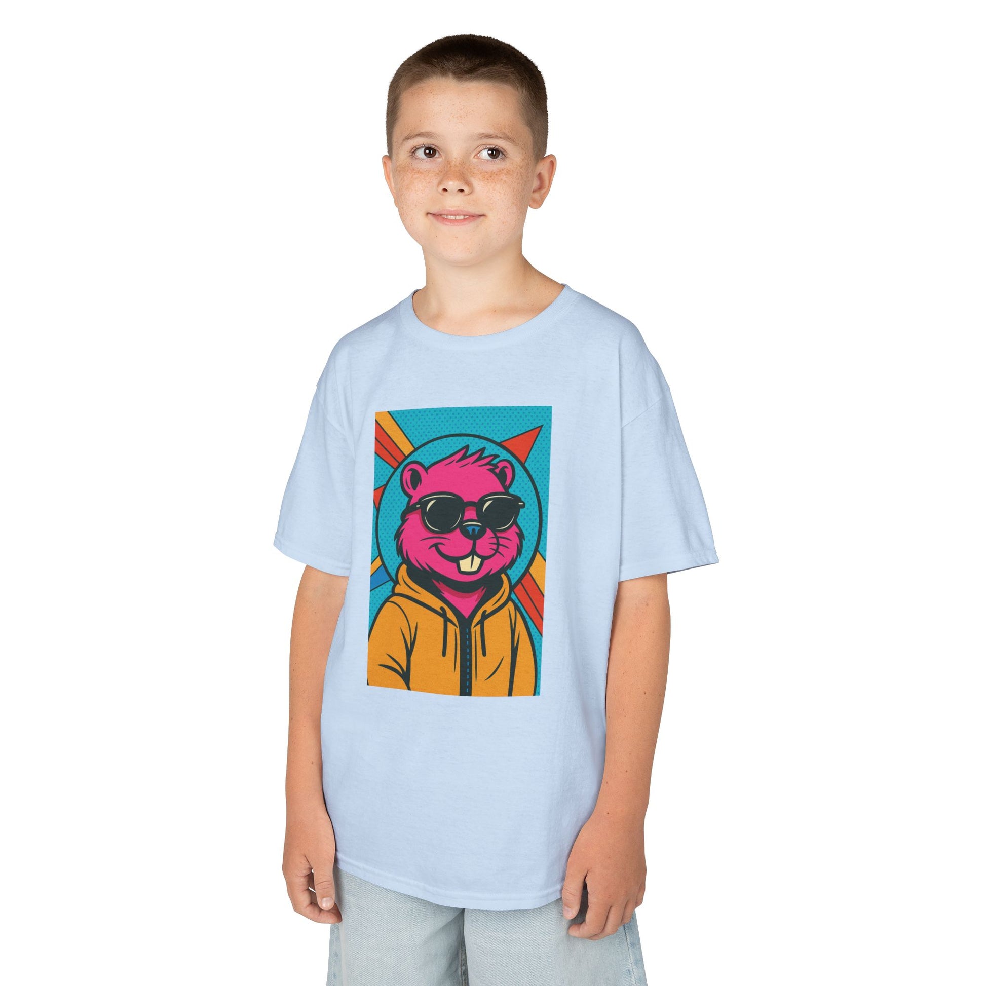 Cool Cartoon Animal Kids - Kids Tee