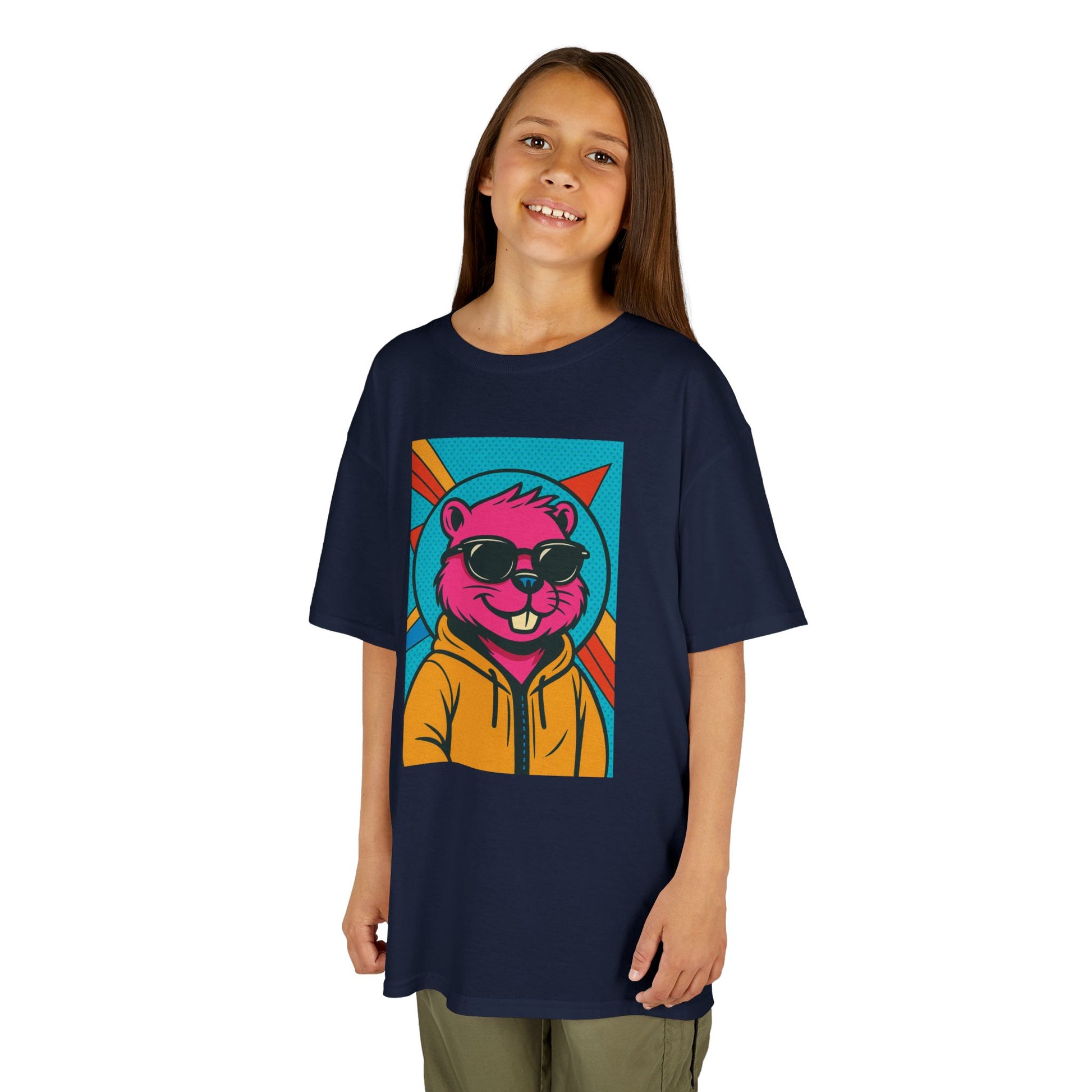 Cool Cartoon Animal Kids - Kids Tee