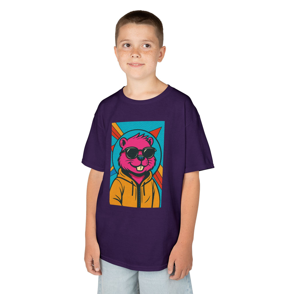 Cool Cartoon Animal Kids - Kids Tee
