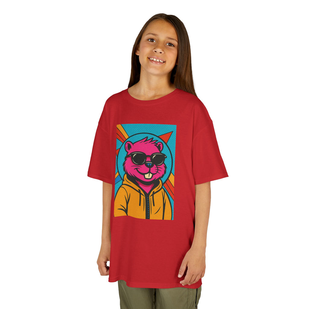 Cool Cartoon Animal Kids - Kids Tee
