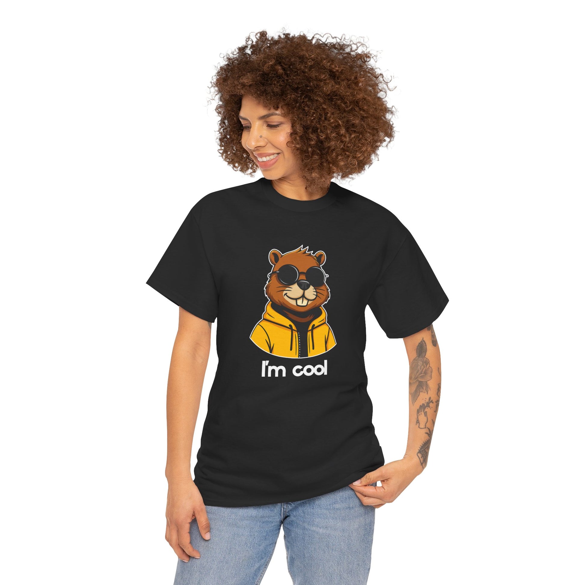 I’m Cool T-Shirt – Ehvin Beaver Tee
