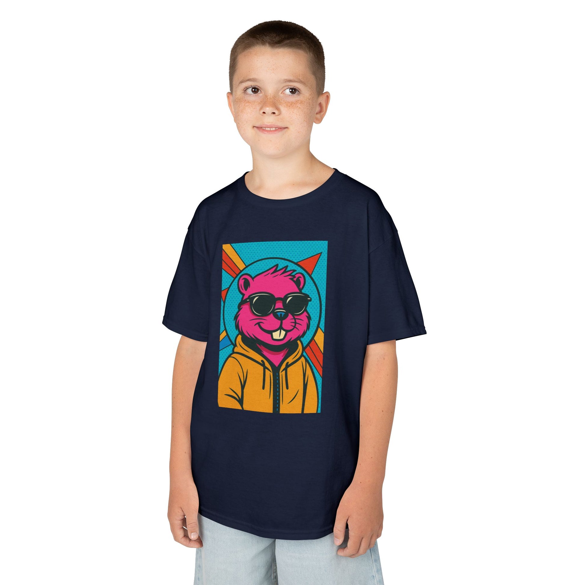 Cool Cartoon Animal Kids - Kids Tee
