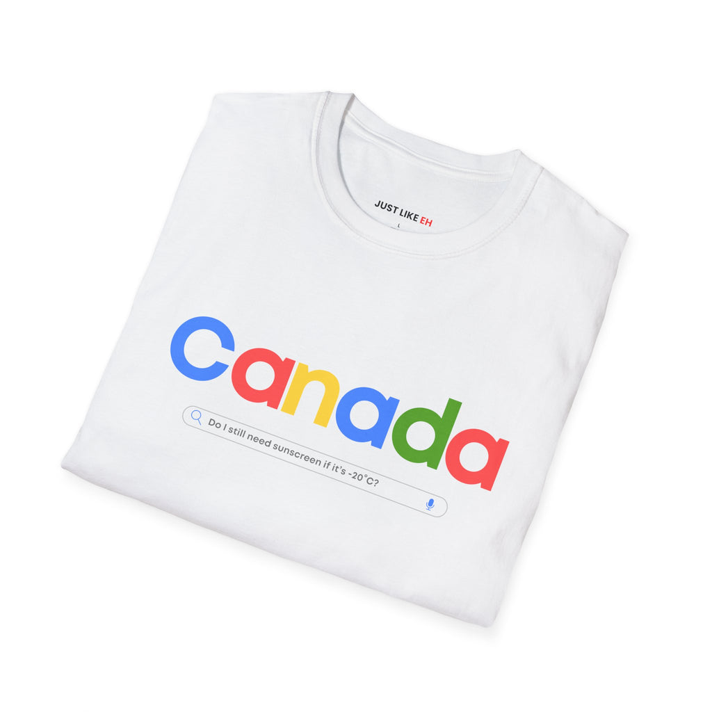 -20°C Sunscreen?” Tee – Canada Edition