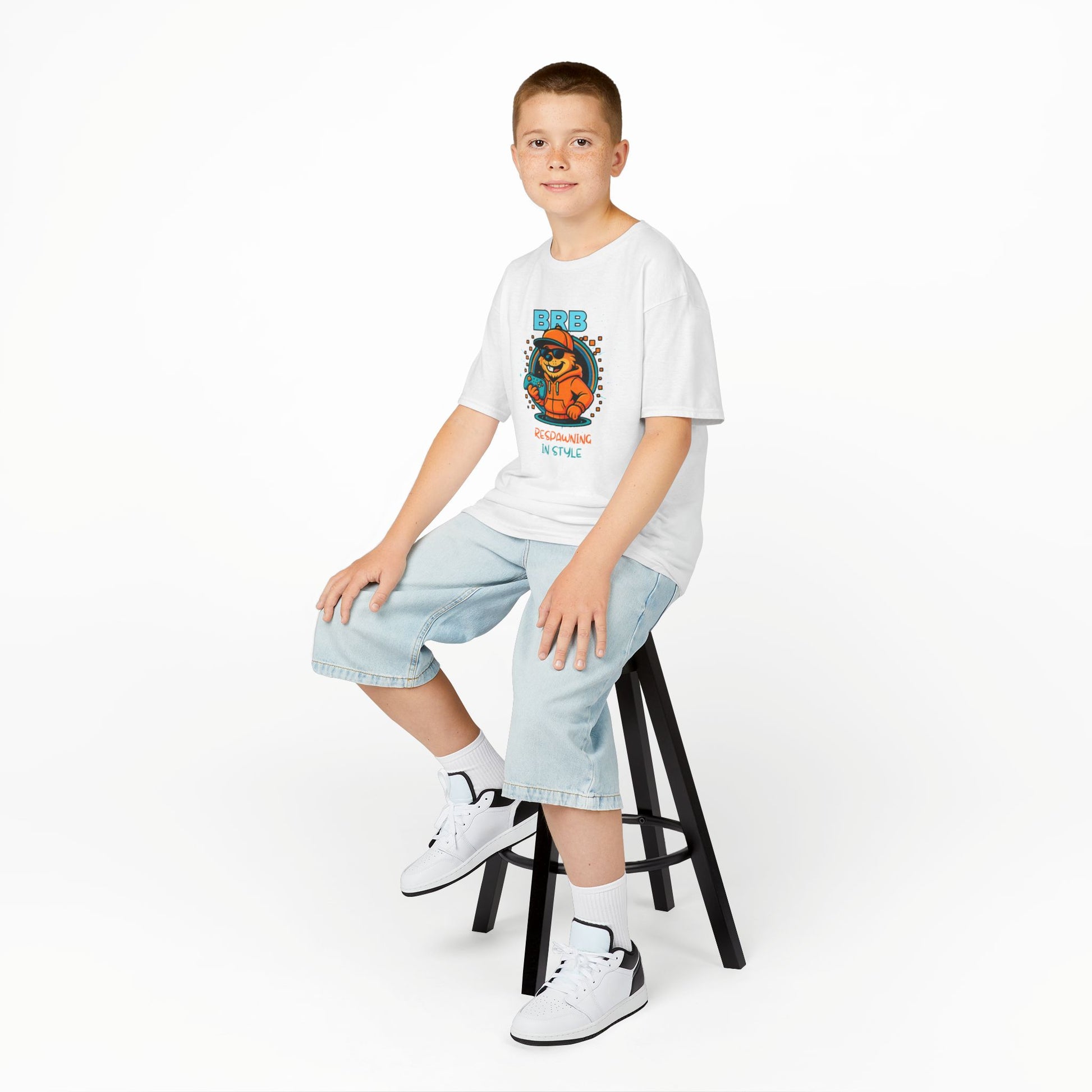 BRB Respawning  – Kids Tee