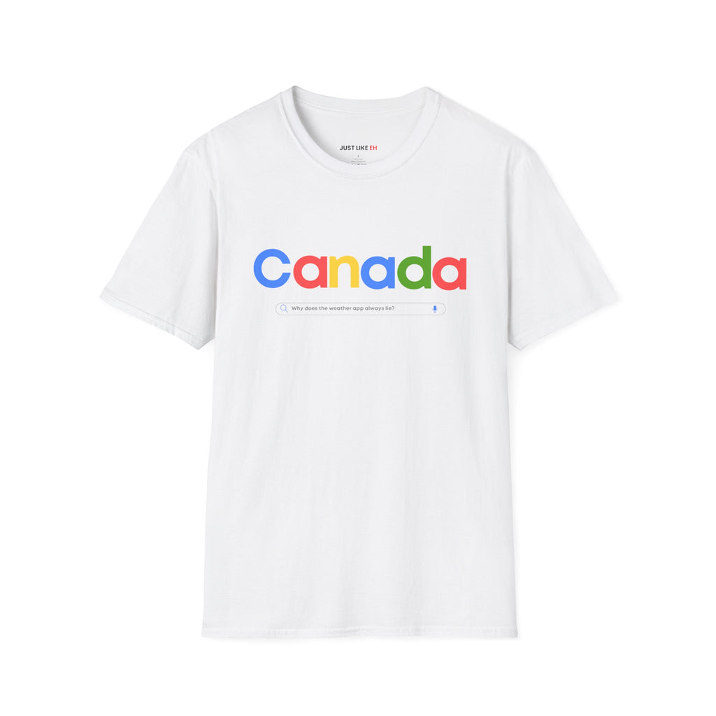 Why Does the Weather App Always Lie?” Tee –  Canadian Edition