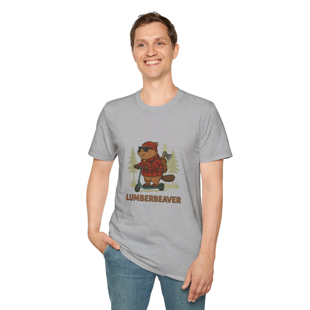 Lumberbeaver T-Shirt – Plaid, Paws & Poutine Power
