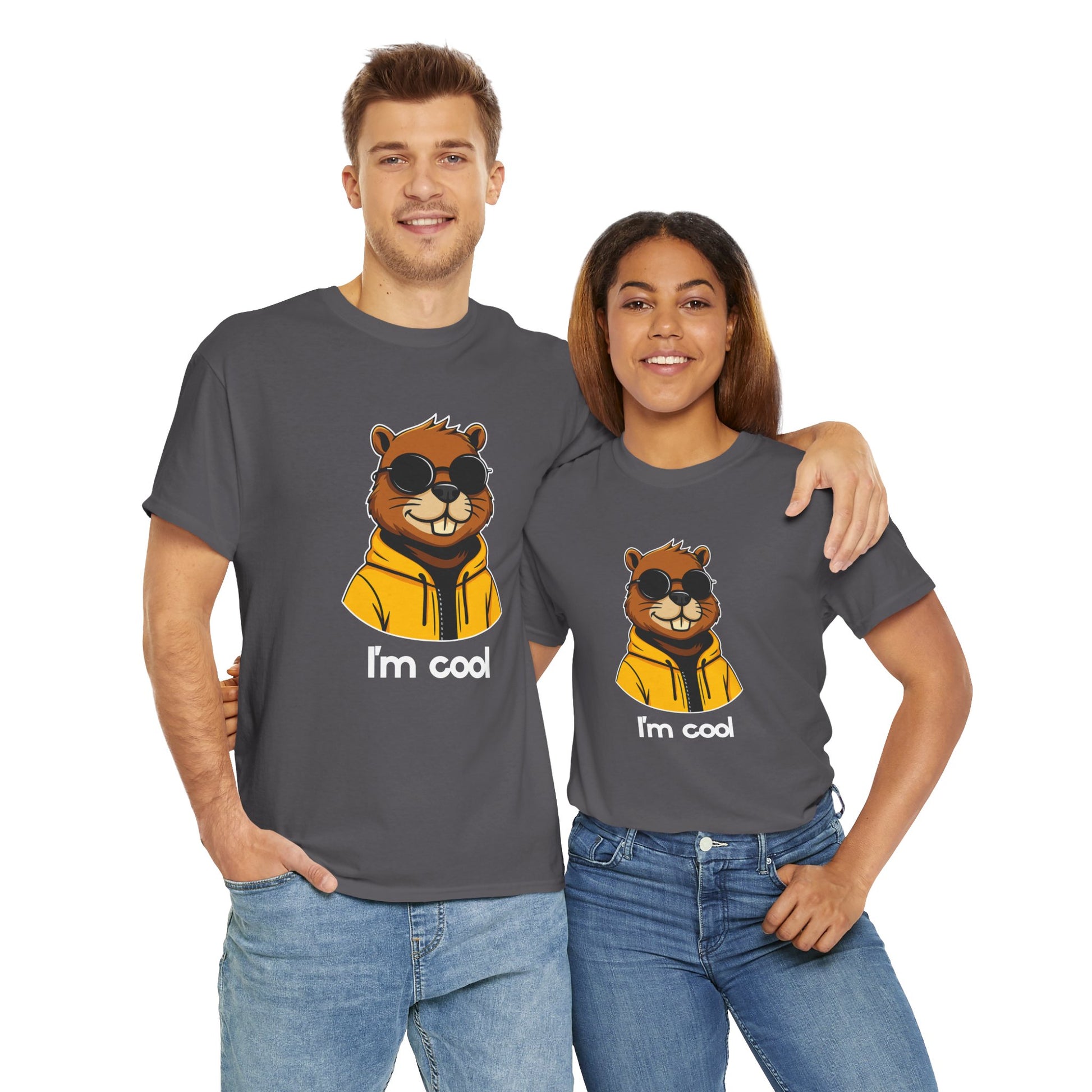 I’m Cool T-Shirt – Ehvin Beaver Tee