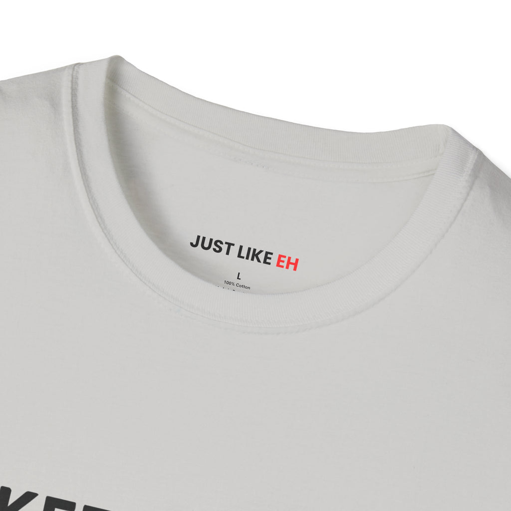 Keep Calm and Moose On T-Shirt, Fun Graphic Tee, Unisex T-Shirt, Nature Lovers Gift, Casual Wear, Wildlife Apparel, Outdoorsy Style