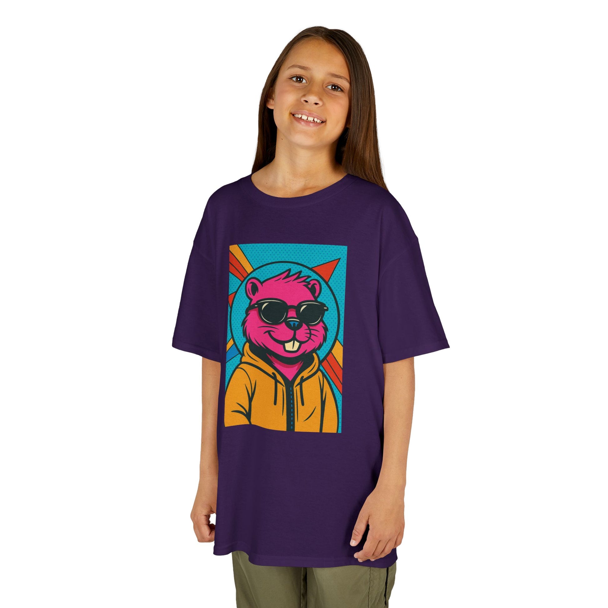 Cool Cartoon Animal Kids - Kids Tee