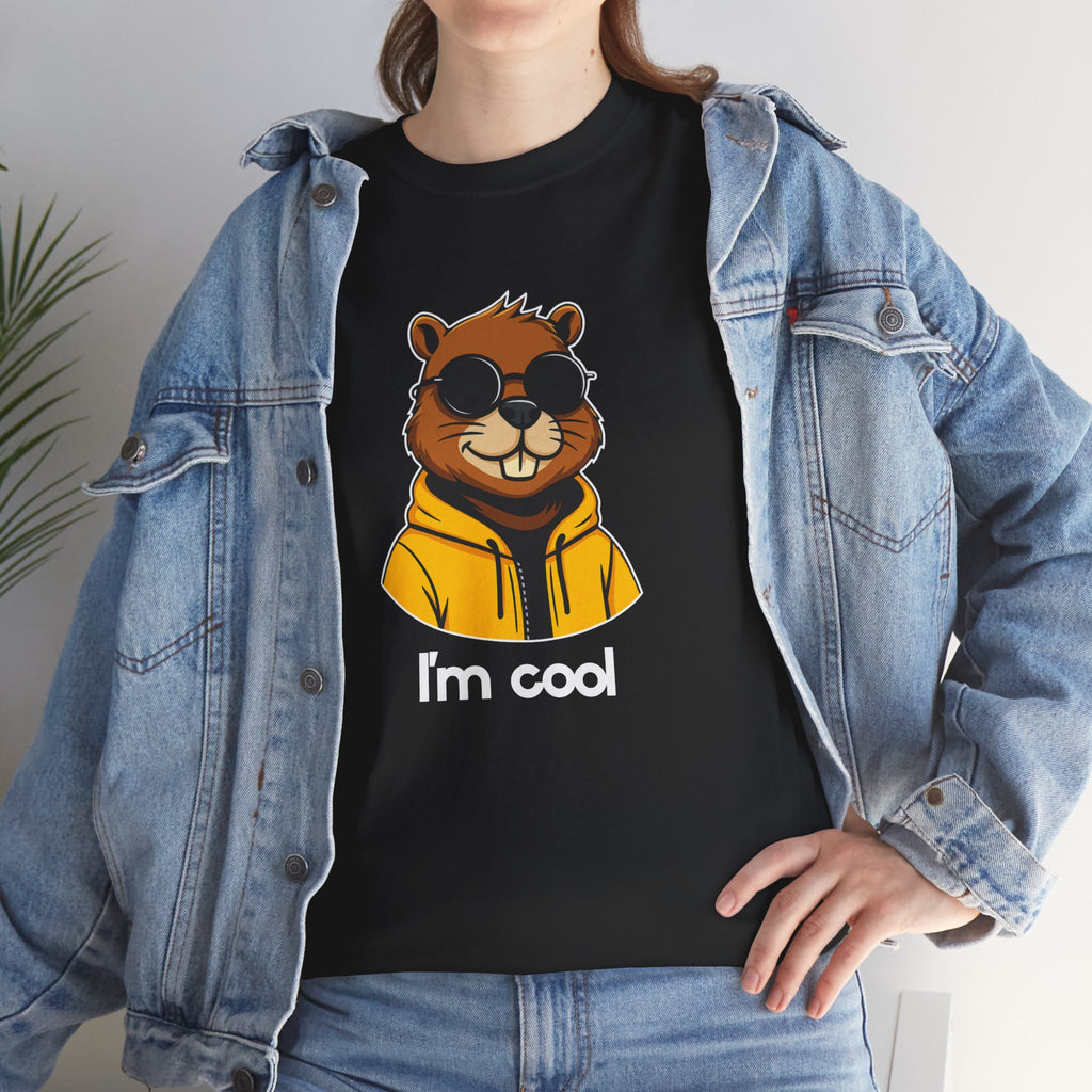 I’m Cool T-Shirt – Ehvin Beaver Tee
