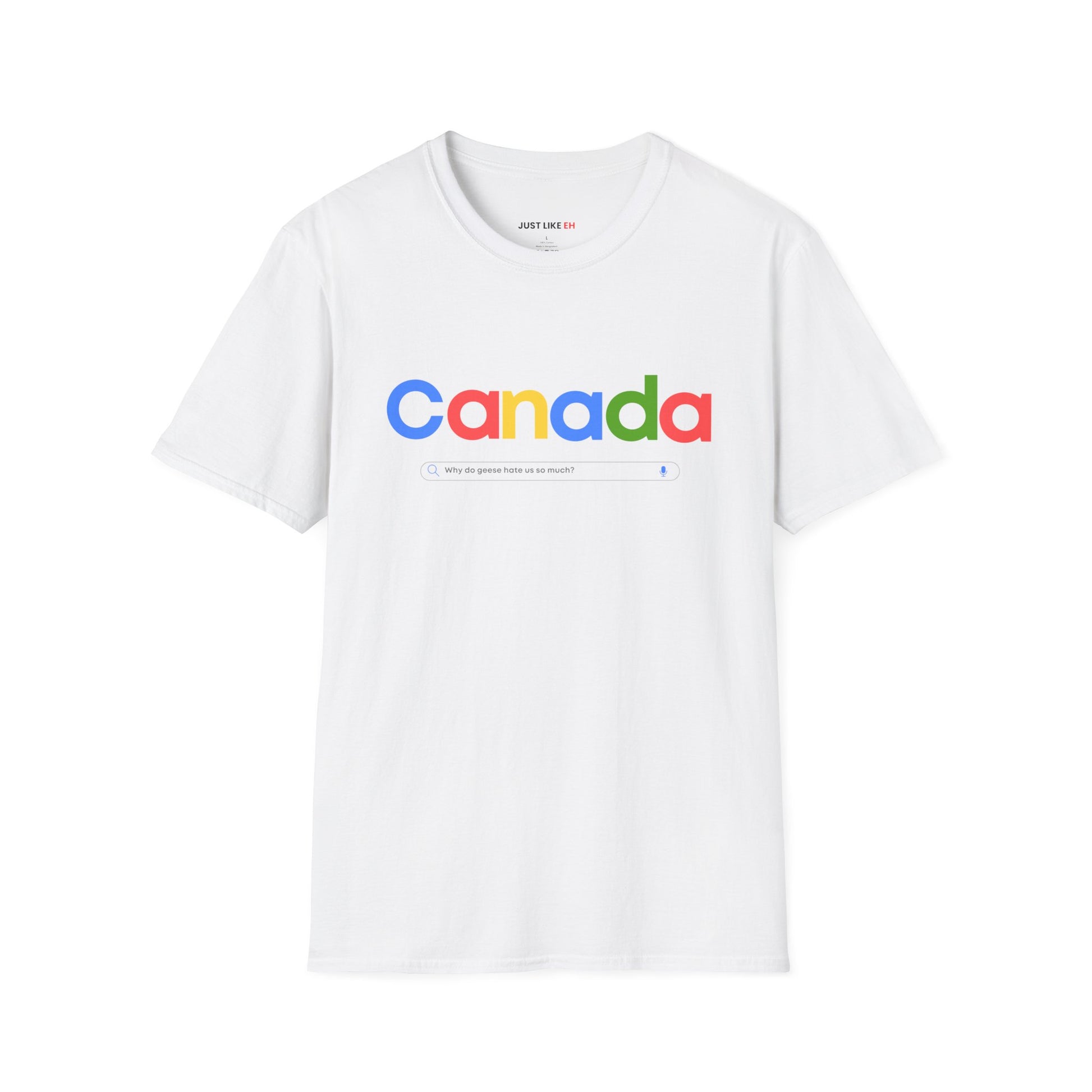 Why Do Geese Hate Us So Much?” Tee – Canadian Edition