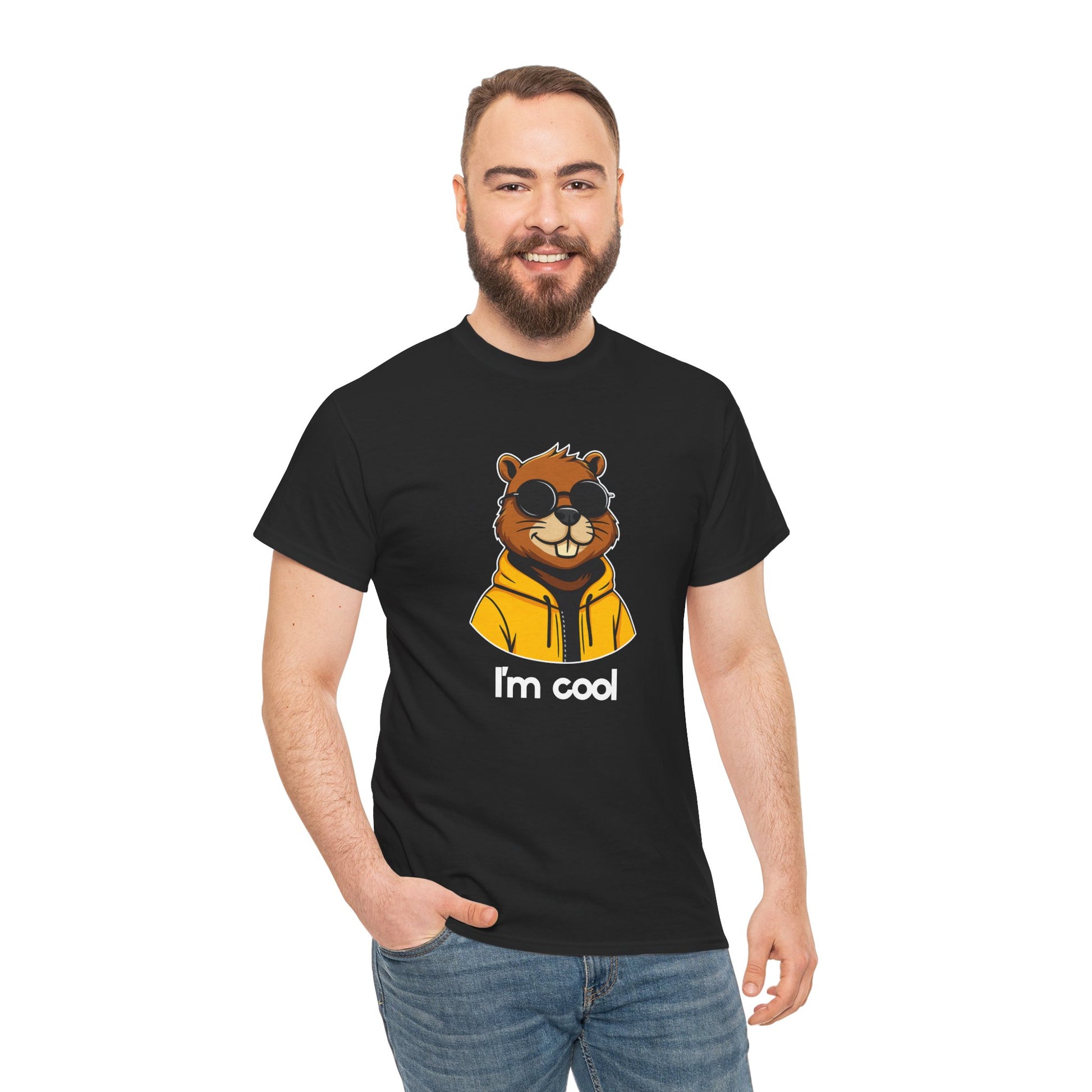 I’m Cool T-Shirt – Ehvin Beaver Tee