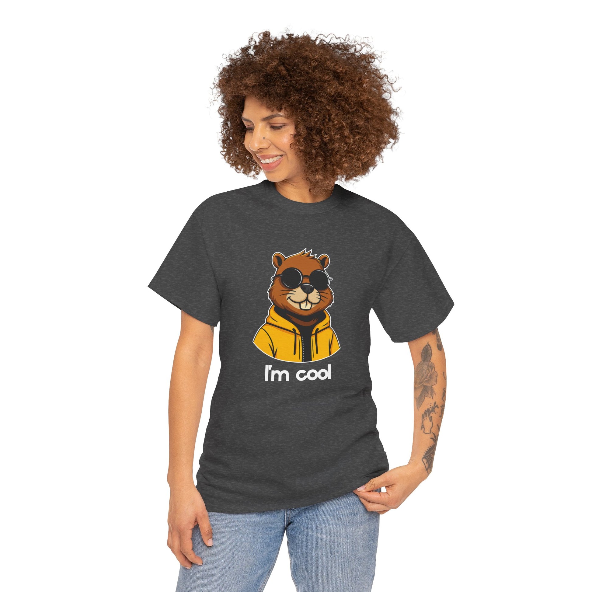 I’m Cool T-Shirt – Ehvin Beaver Tee