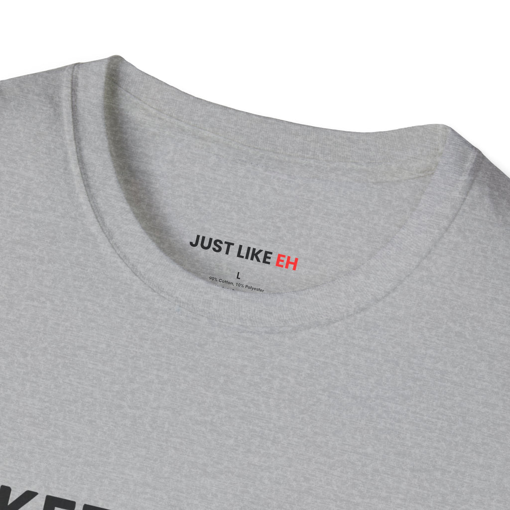 Keep Calm and Moose On T-Shirt, Fun Graphic Tee, Unisex T-Shirt, Nature Lovers Gift, Casual Wear, Wildlife Apparel, Outdoorsy Style