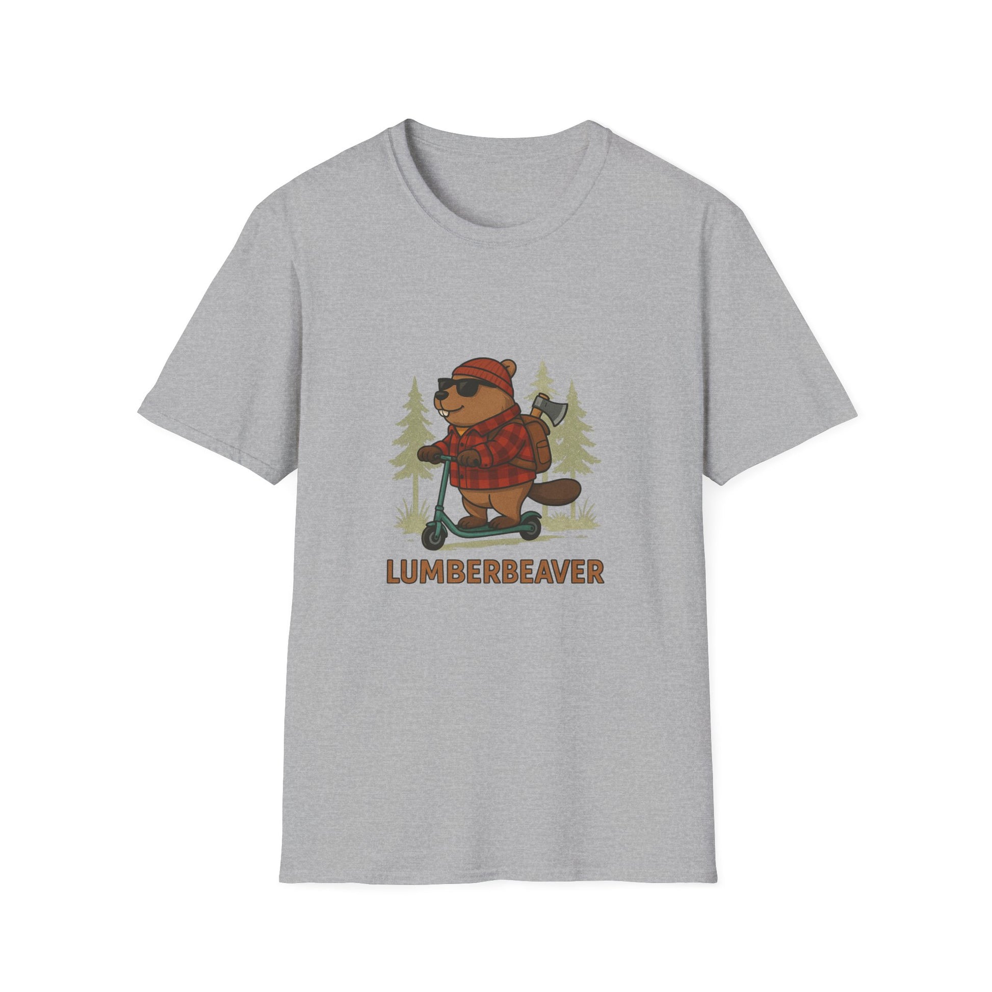 Lumberbeaver T-Shirt – Plaid, Paws & Poutine Power