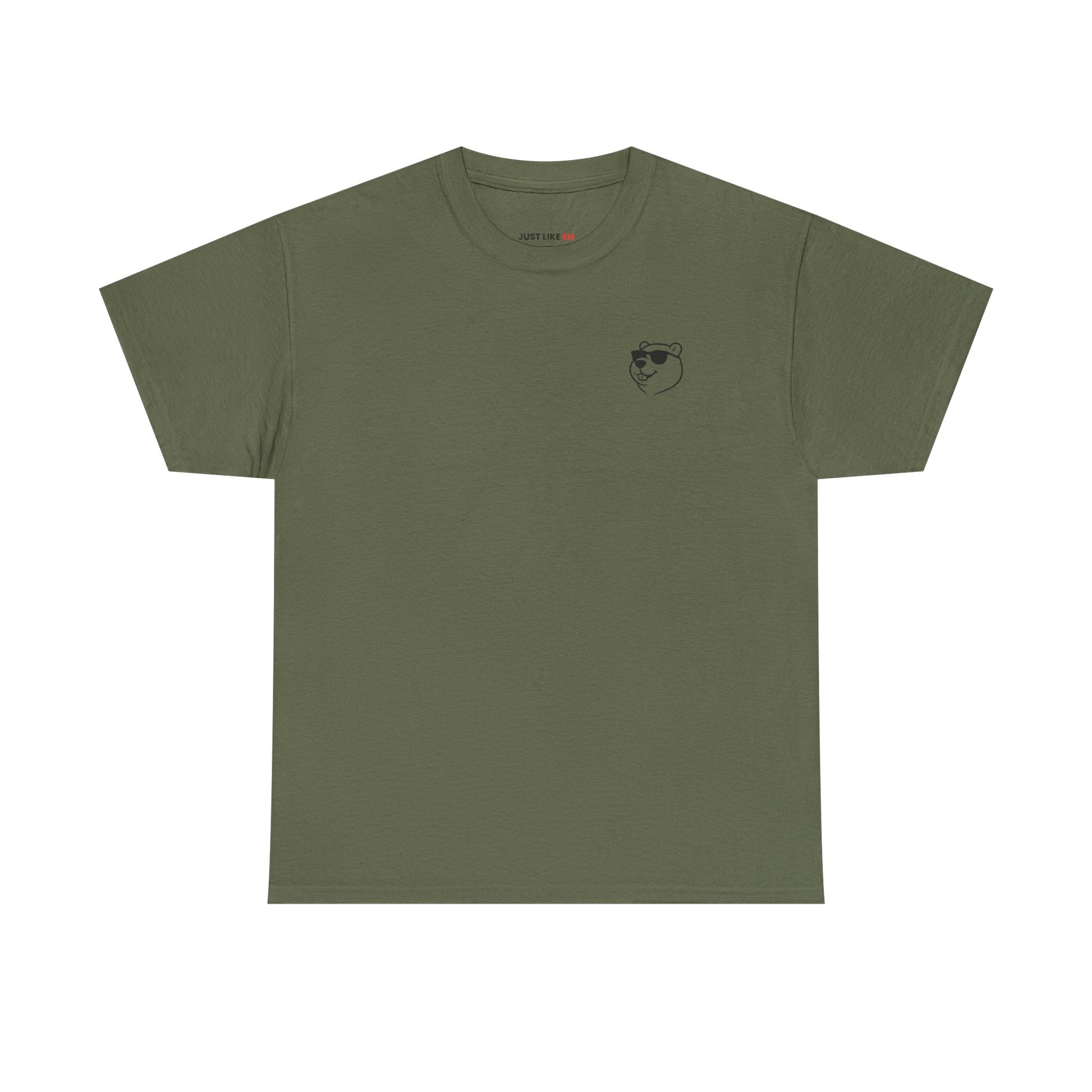 Minimal Beaver Logo Tee – Just Like Eh