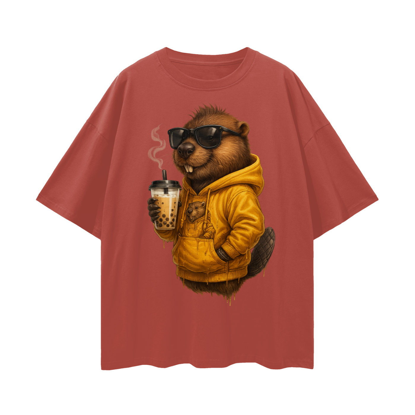 JustLikeEh,EhvinTheBeaver,CanadianStreetwear,BobaDrip,GraphicTeeGoals,OversizedFit,StreetStyleVibes,AnimalStyle,TShirtDrop,LimitedEditionStyle