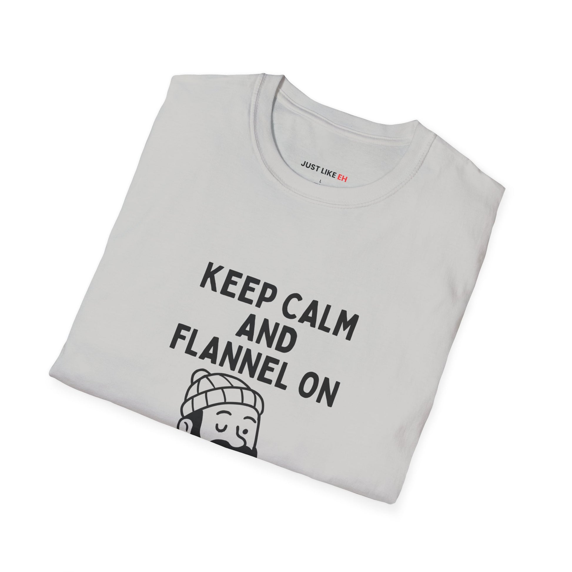 Flannel On - Unisex Softstyle T-Shirt