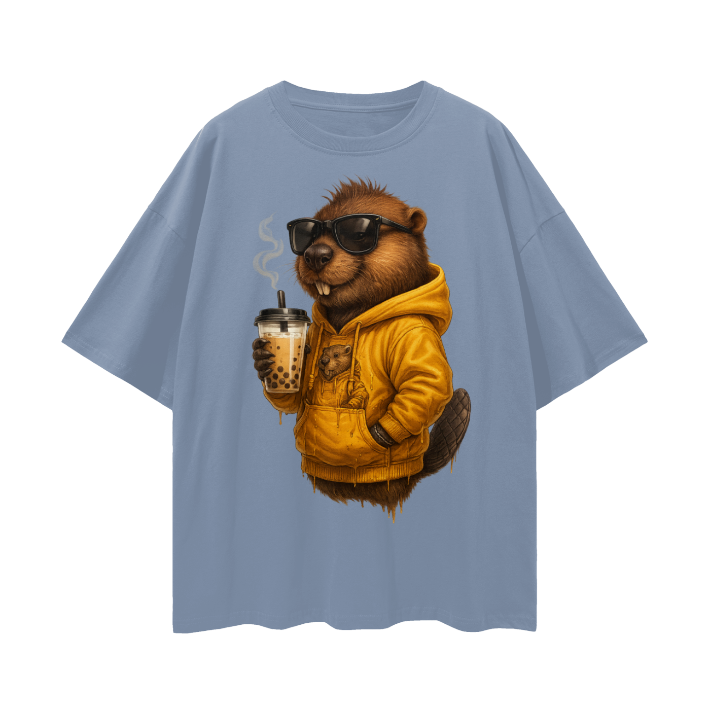 JustLikeEh,EhvinTheBeaver,CanadianStreetwear,BobaDrip,GraphicTeeGoals,OversizedFit,StreetStyleVibes,AnimalStyle,TShirtDrop,LimitedEditionStyle
