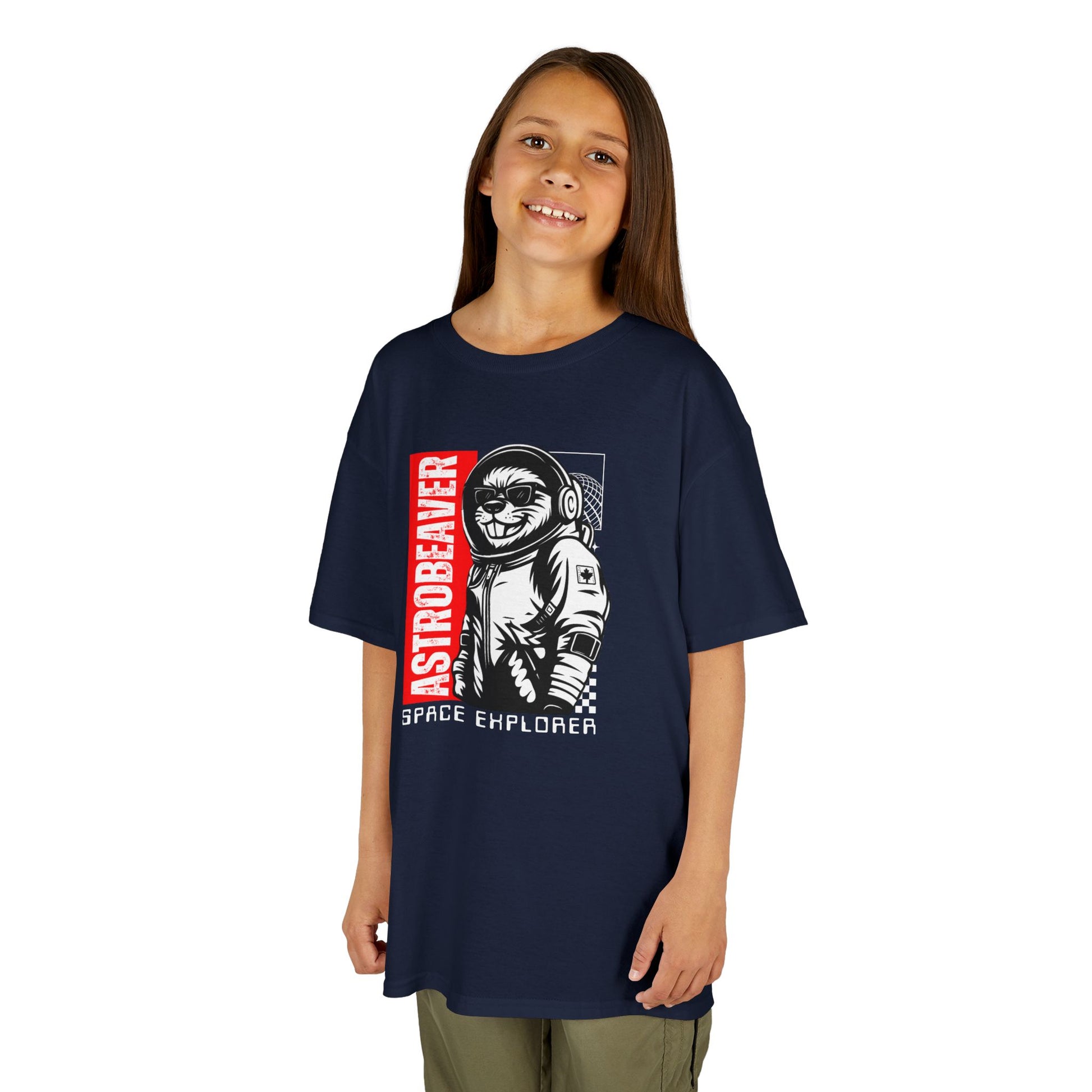 Astrobeaver Space Explorer - Kids Tee