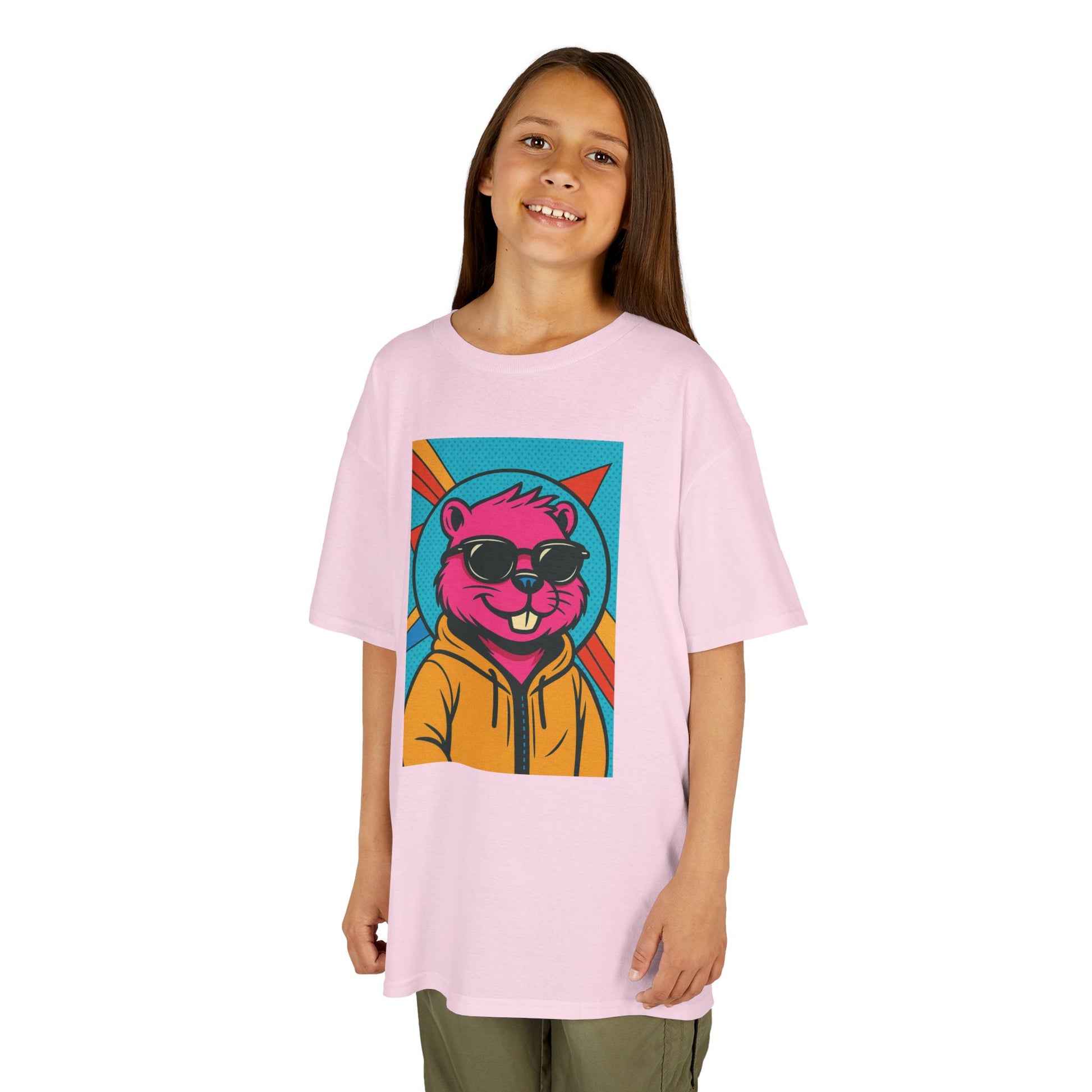 Cool Cartoon Animal Kids - Kids Tee