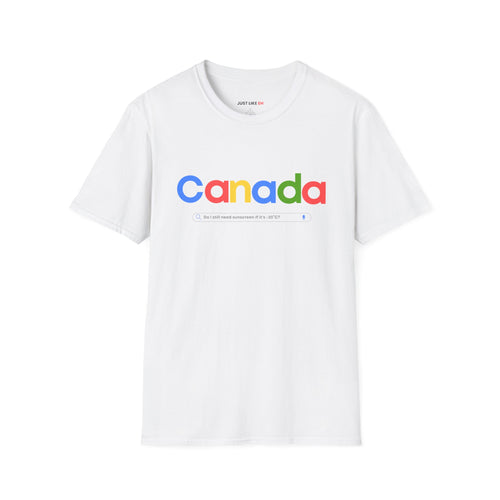 -20°C Sunscreen?” Tee – Canada Edition