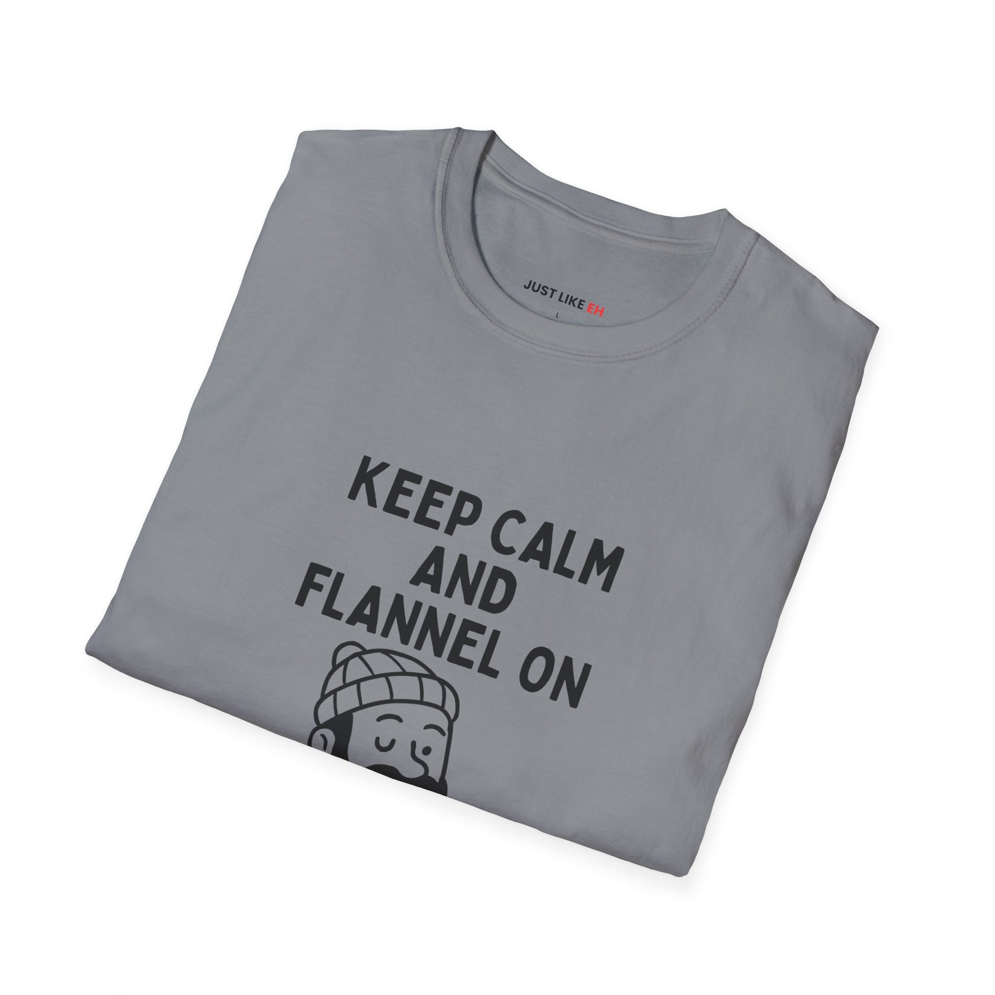 Flannel On - Unisex Softstyle T-Shirt