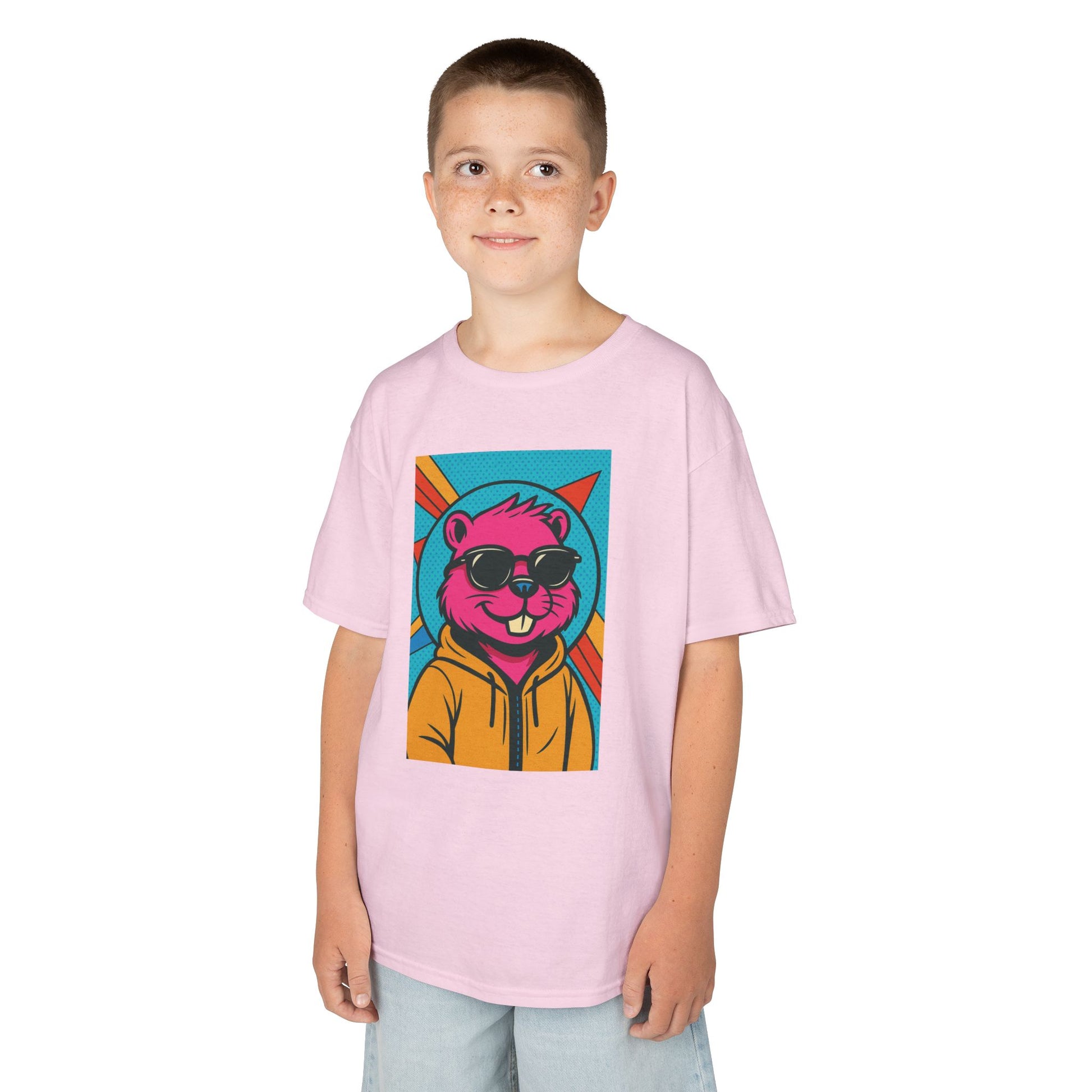 Cool Cartoon Animal Kids - Kids Tee