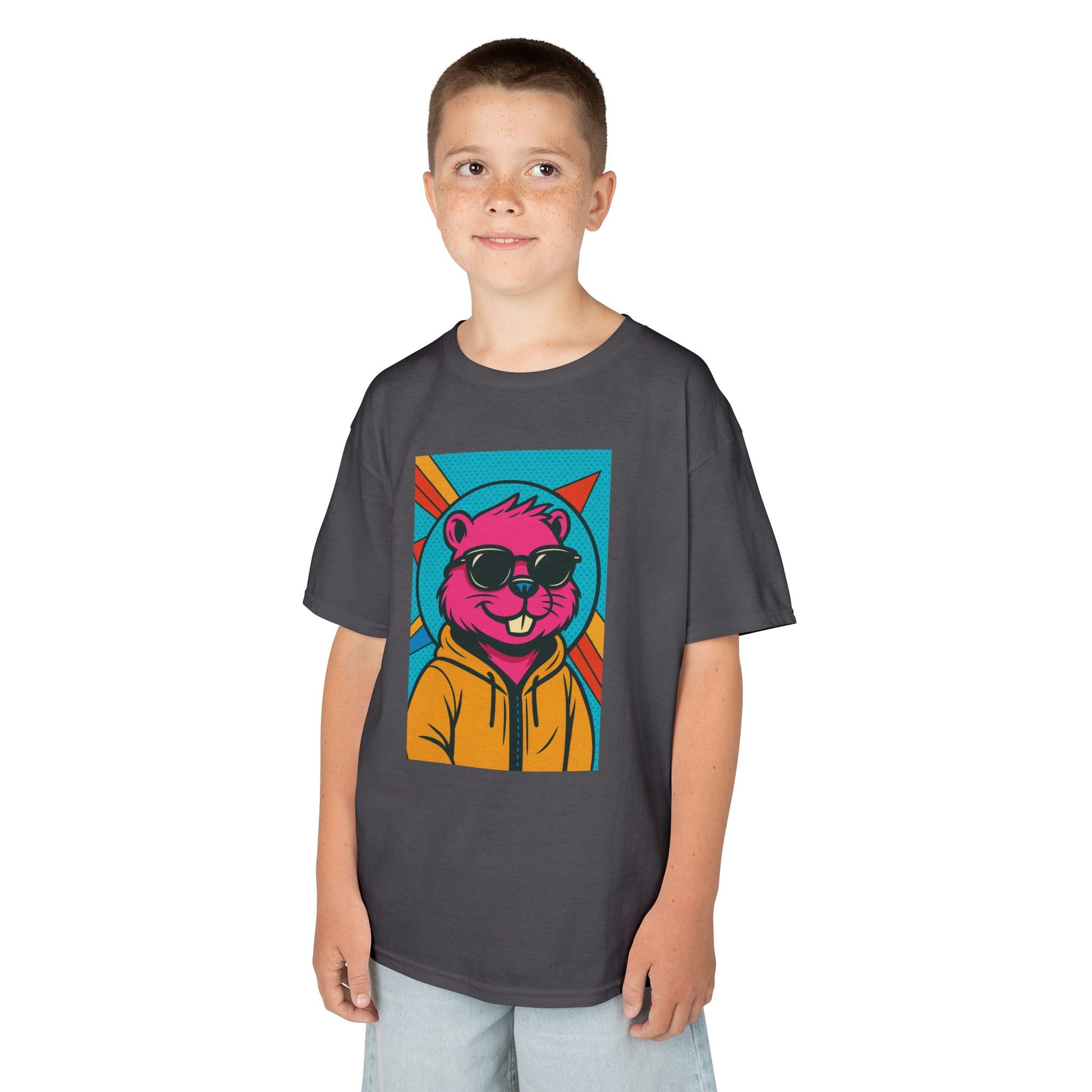 Cool Cartoon Animal Kids - Kids Tee
