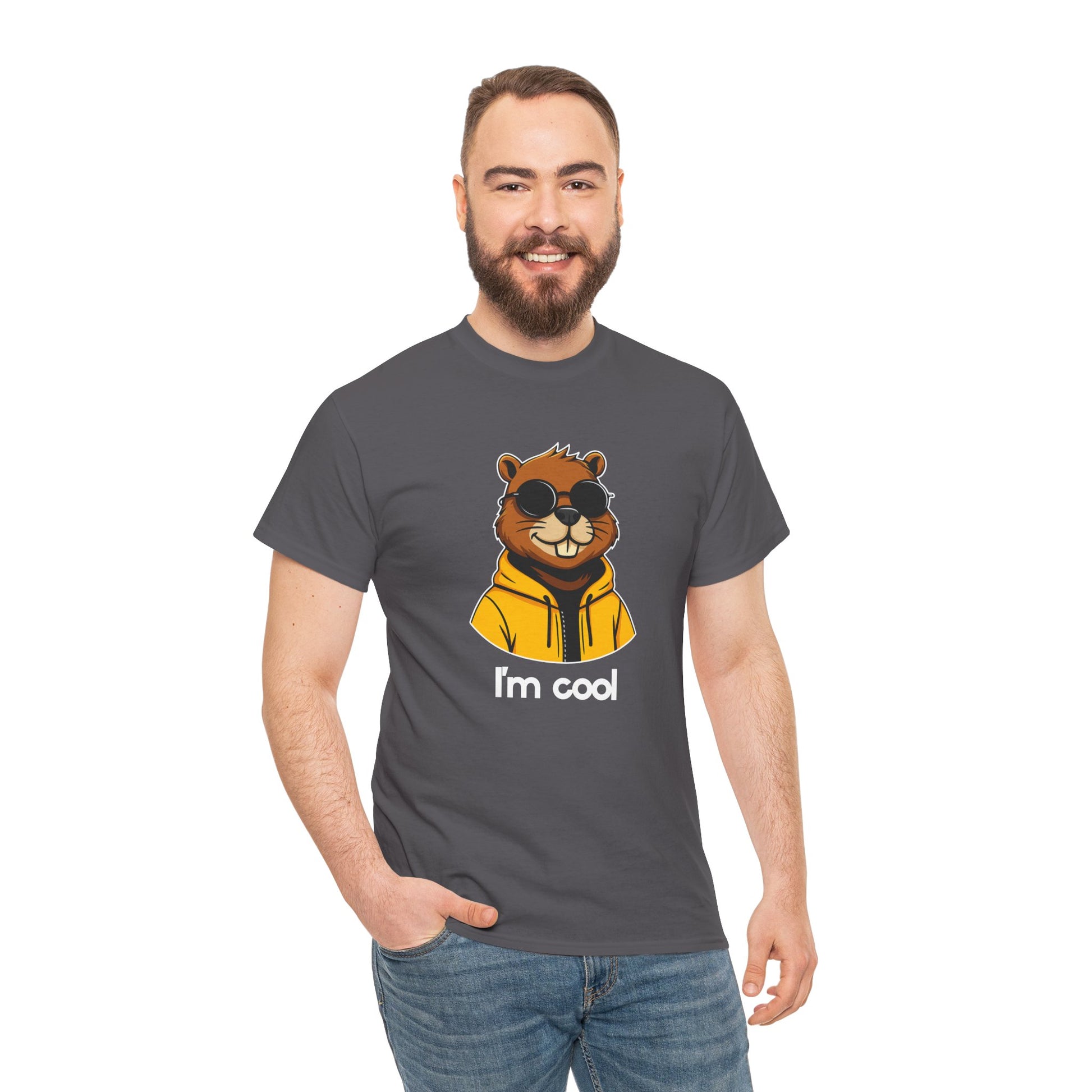 I’m Cool T-Shirt – Ehvin Beaver Tee