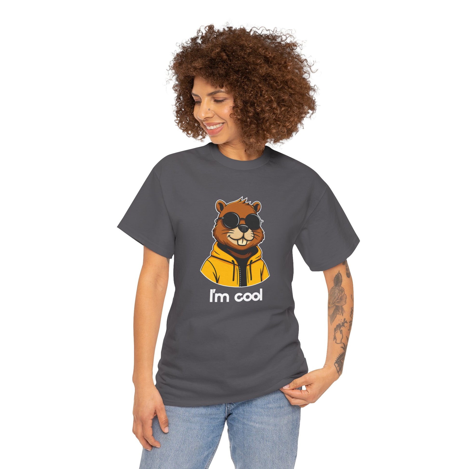 I’m Cool T-Shirt – Ehvin Beaver Tee
