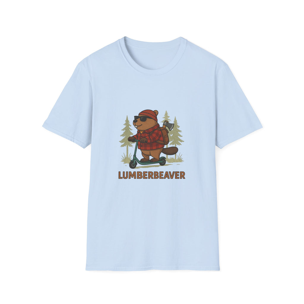 Lumberbeaver T-Shirt – Plaid, Paws & Poutine Power