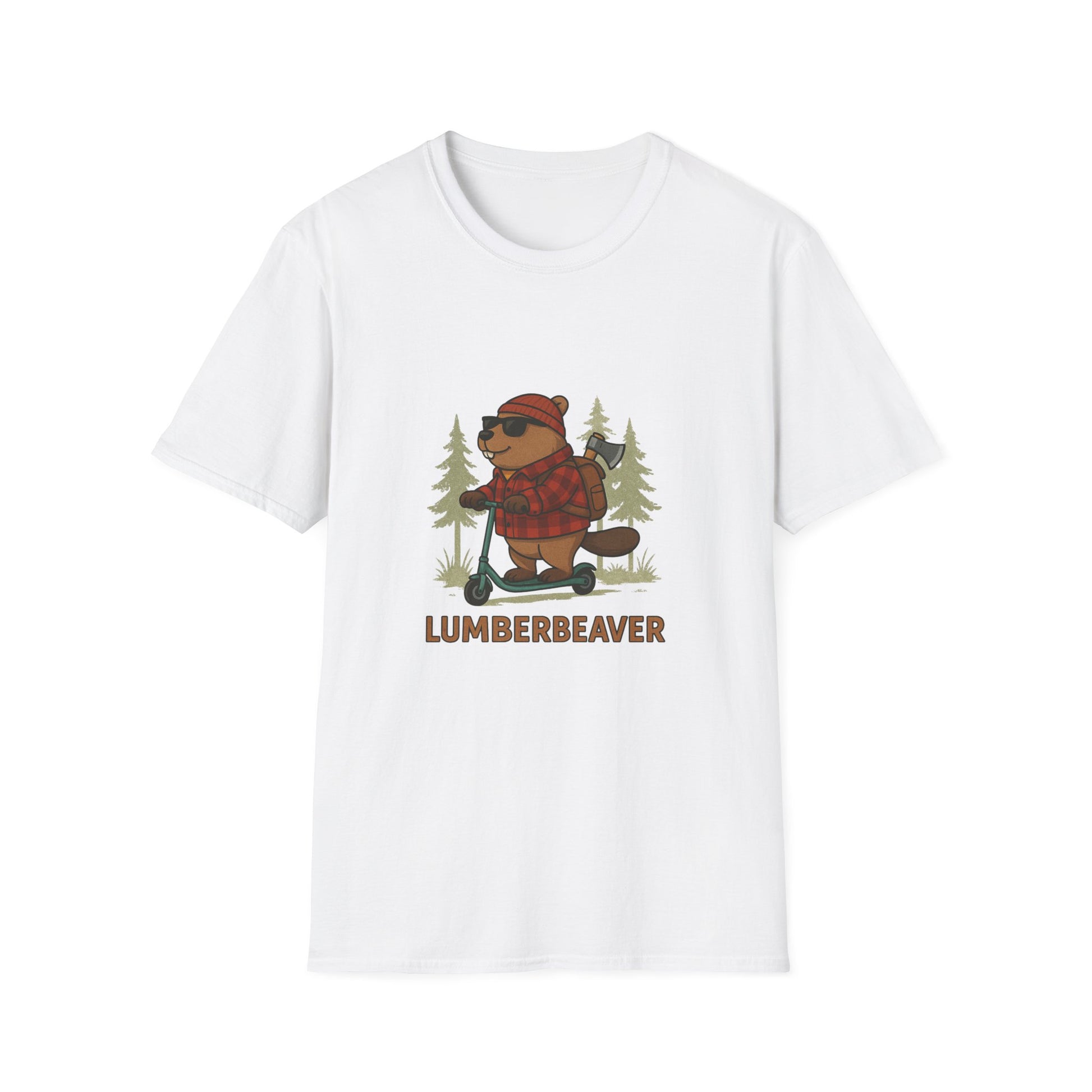 Lumberbeaver T-Shirt – Plaid, Paws & Poutine Power