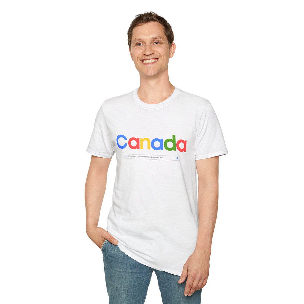 Why Does the Weather App Always Lie?” Tee –  Canadian Edition