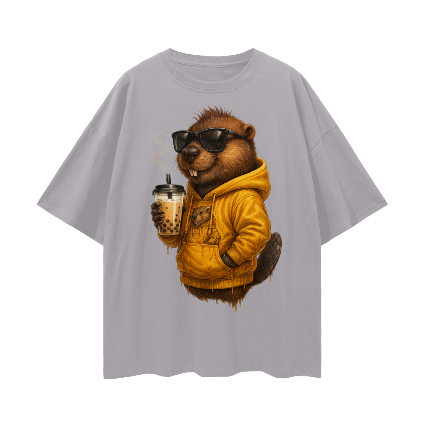 JustLikeEh,EhvinTheBeaver,CanadianStreetwear,BobaDrip,GraphicTeeGoals,OversizedFit,StreetStyleVibes,AnimalStyle,TShirtDrop,LimitedEditionStyle